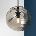 Artemide Vitruvio Hängeleuchte mit Glasschirm