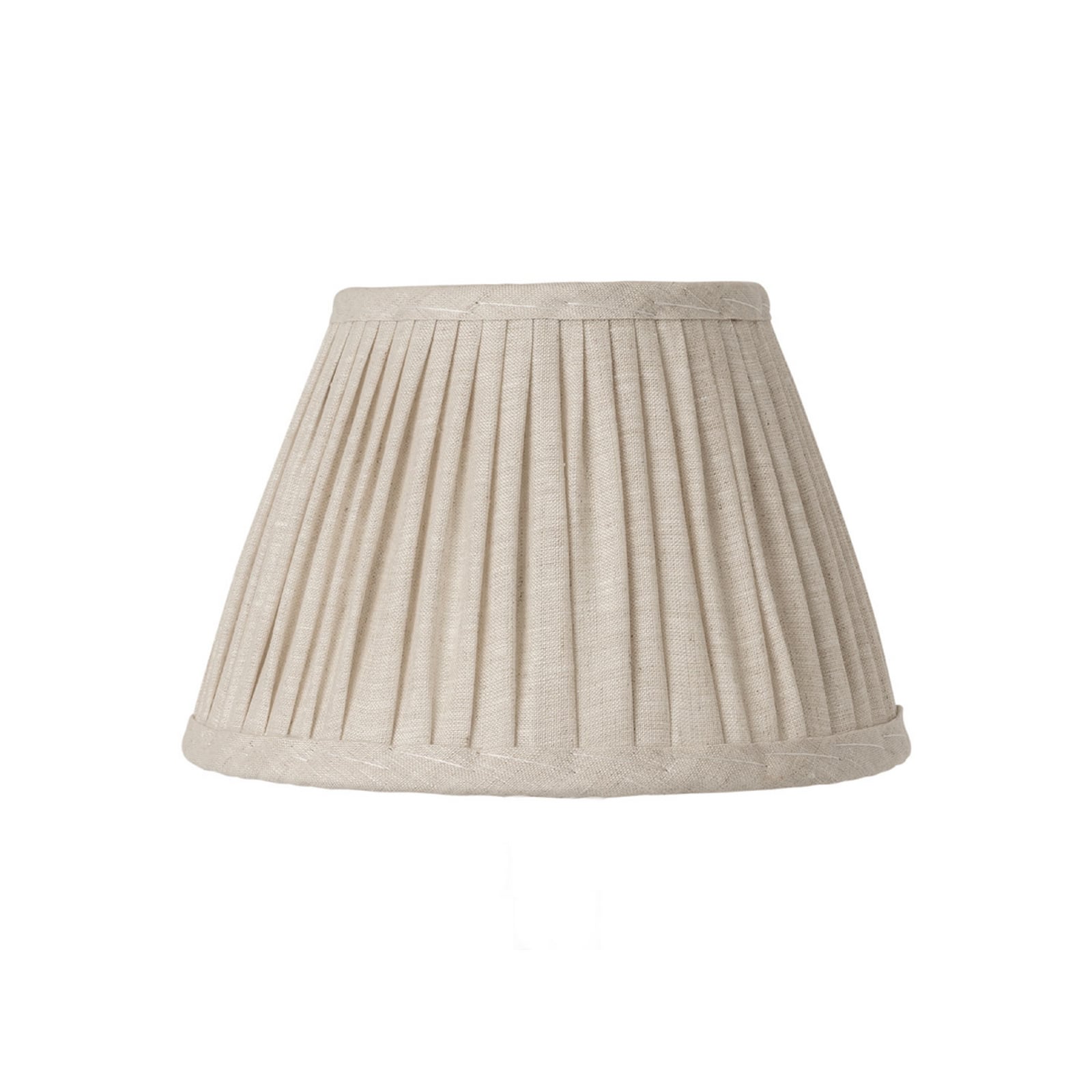 Ella lampeskjerm, beige, Ø 20 cm, lin – Watt &amp; Veke