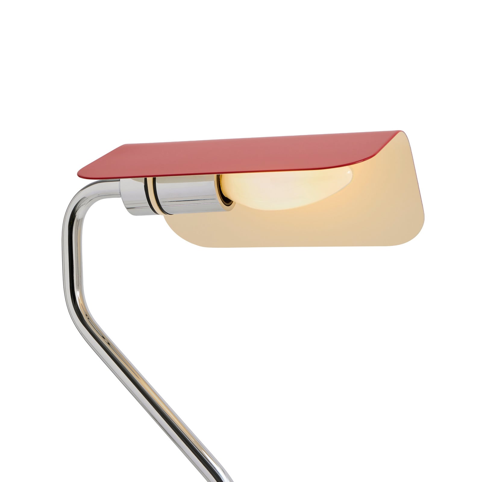 Apex bordslampa, röd, höjd 38 cm, E14, stål – HAY - Vardagsrum - Design - Metall - Med en ljuskälla