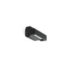 Candeeiro de parede exterior Balic LED, preto, alumínio, largura 15 cm