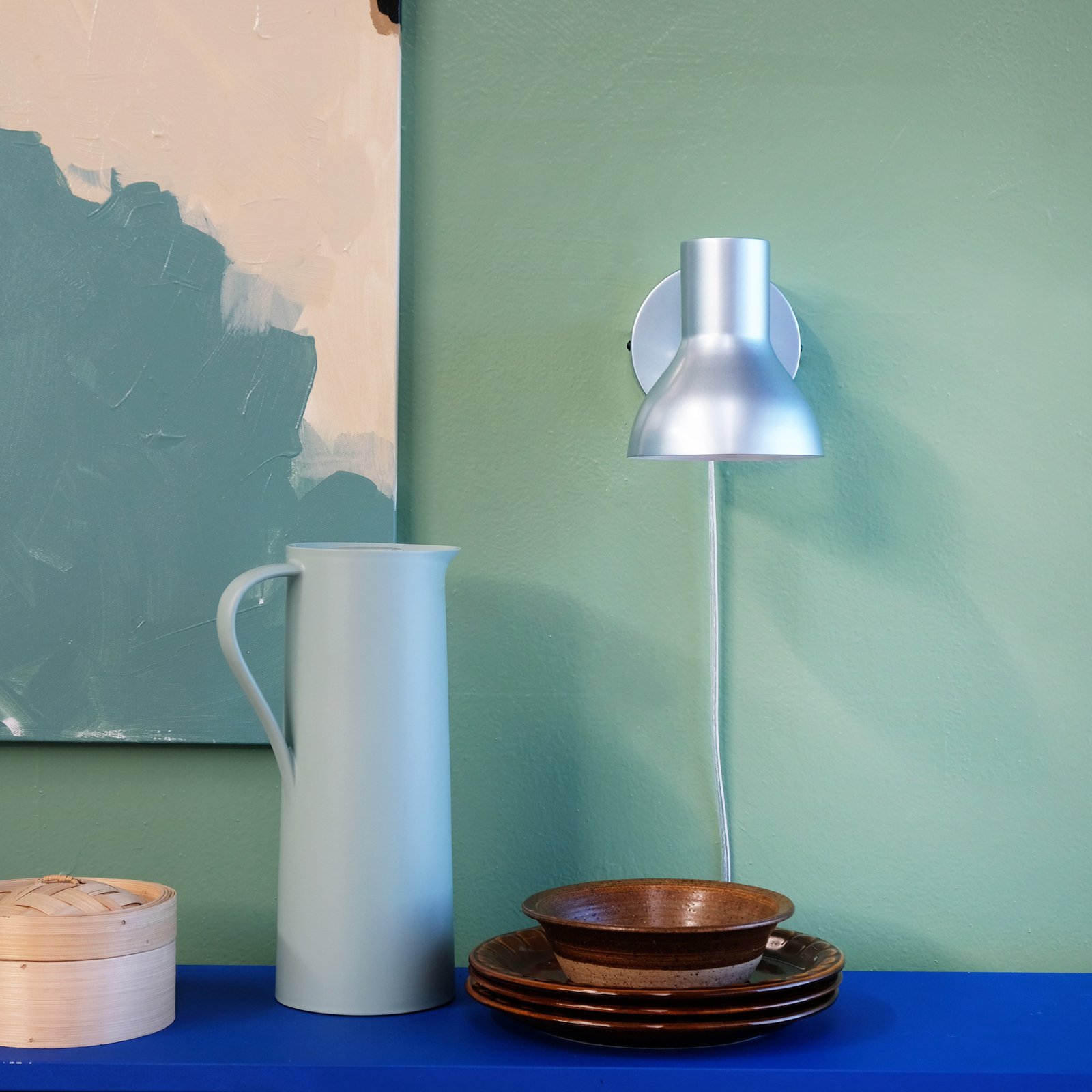 Bob Wandleuchte Metallic Blue - DybergLarsen