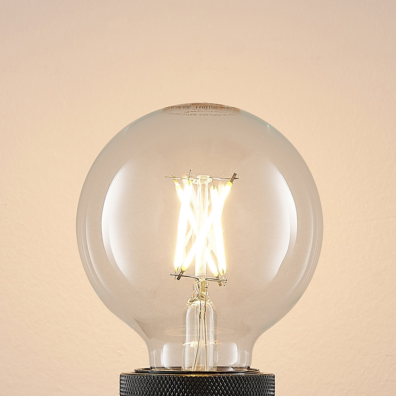 Ampoule LED E27 4W G80 2 700 K filament, 2x