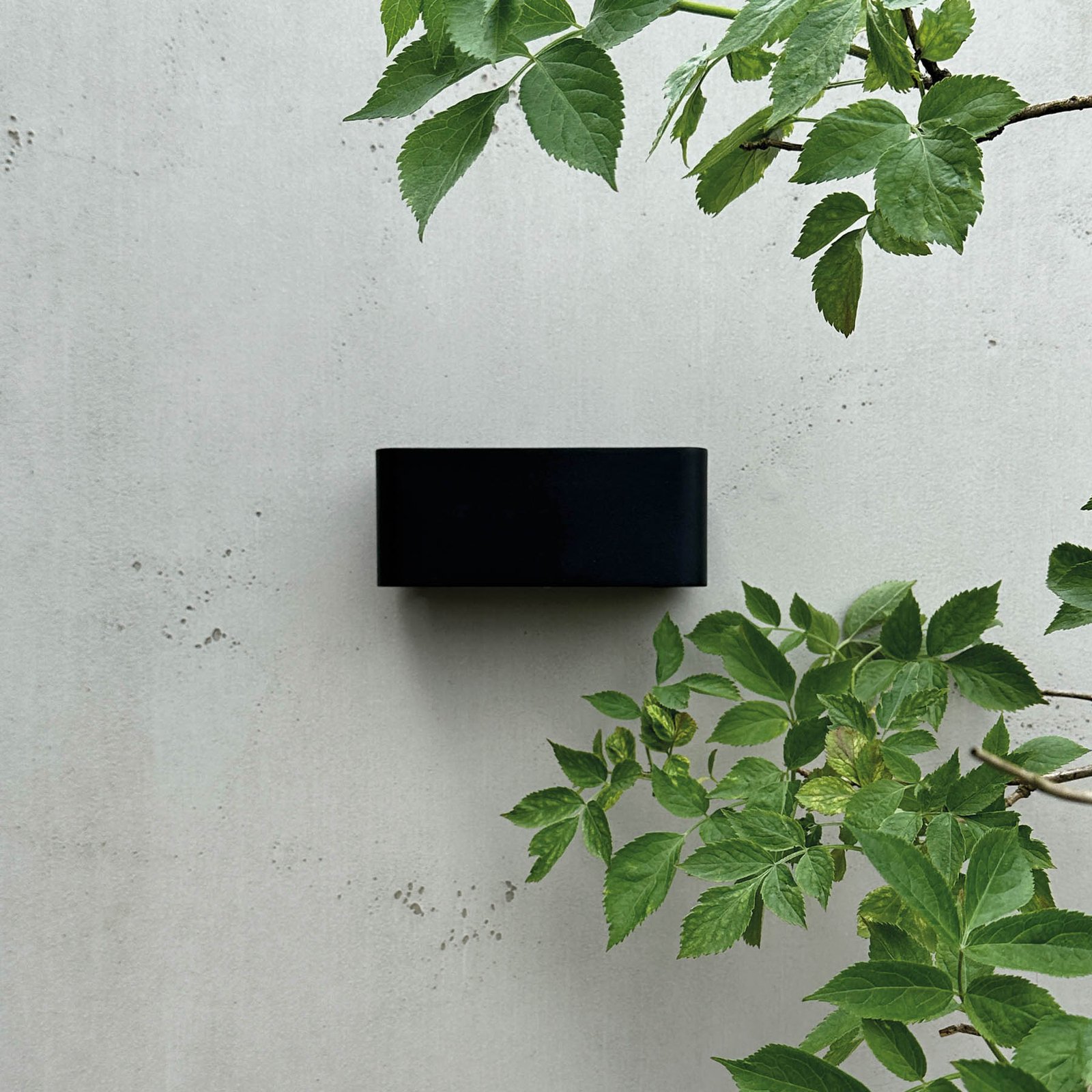 Saturn LED Extérieur Applique Murale Noir - DybergLarsen