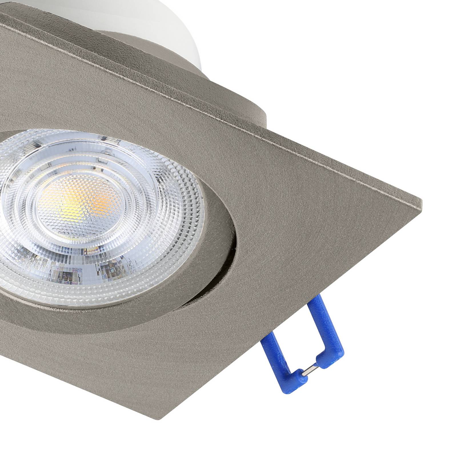 Reflektor wpuszczany Saliceto 2 700 K nikiel