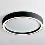Bopp Aura LED ceiling light Ø 55cm white/black