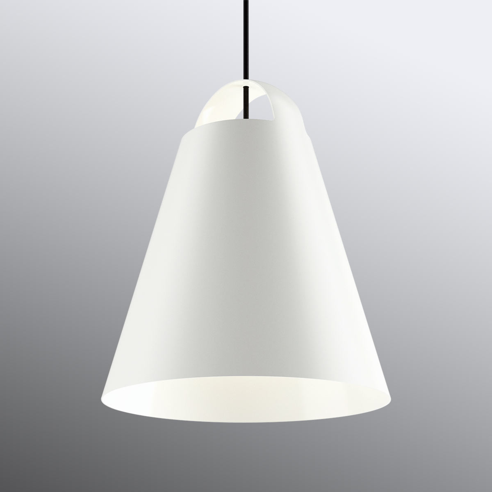 Witte design hanglamp Above 40 cm