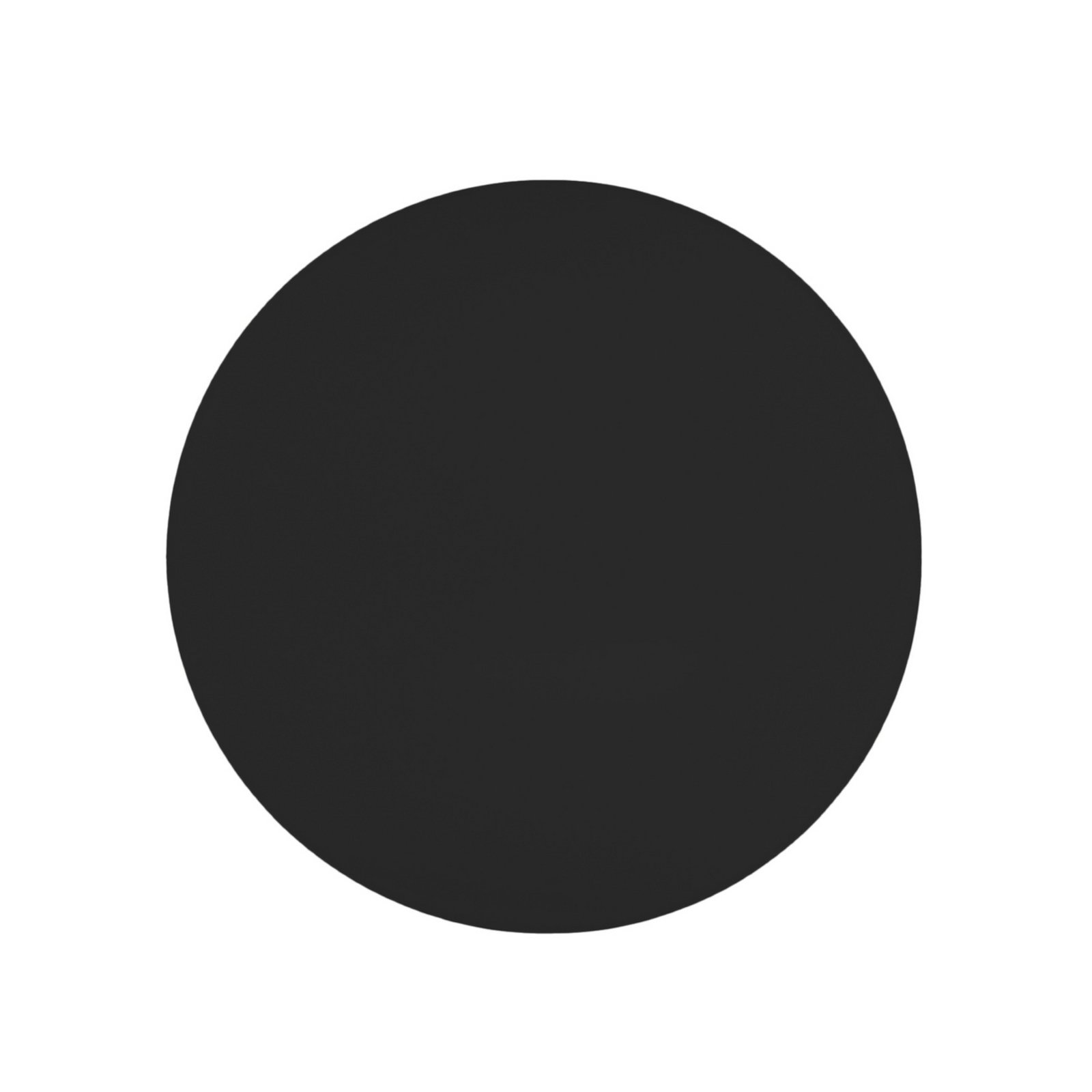 Table DR. NA, noire, hauteur 73 cm - Kartell