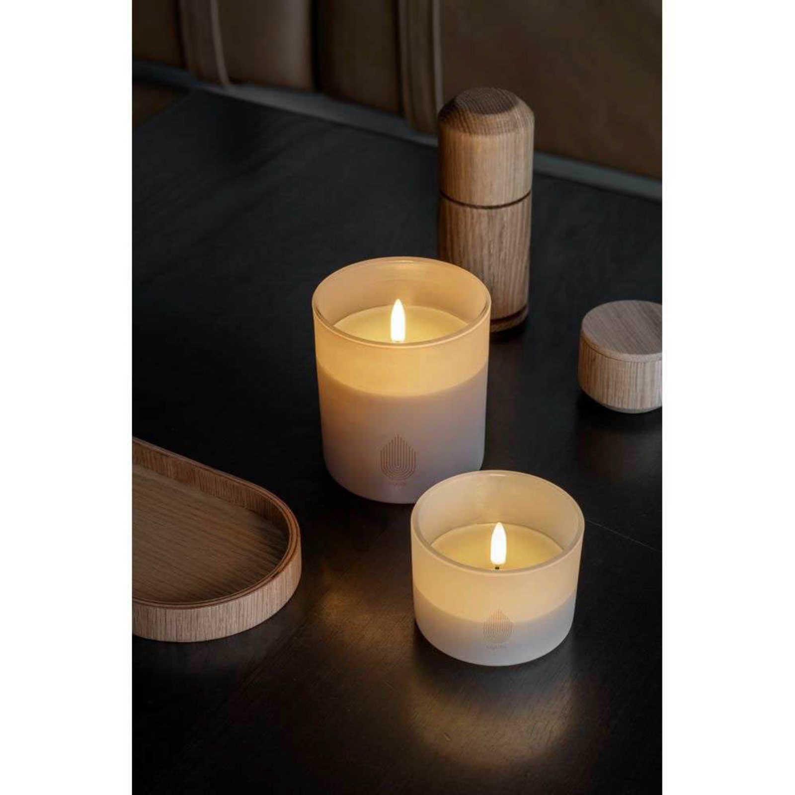 Glas Hell 8,2x6 cm Beige - Uyuni Lighting