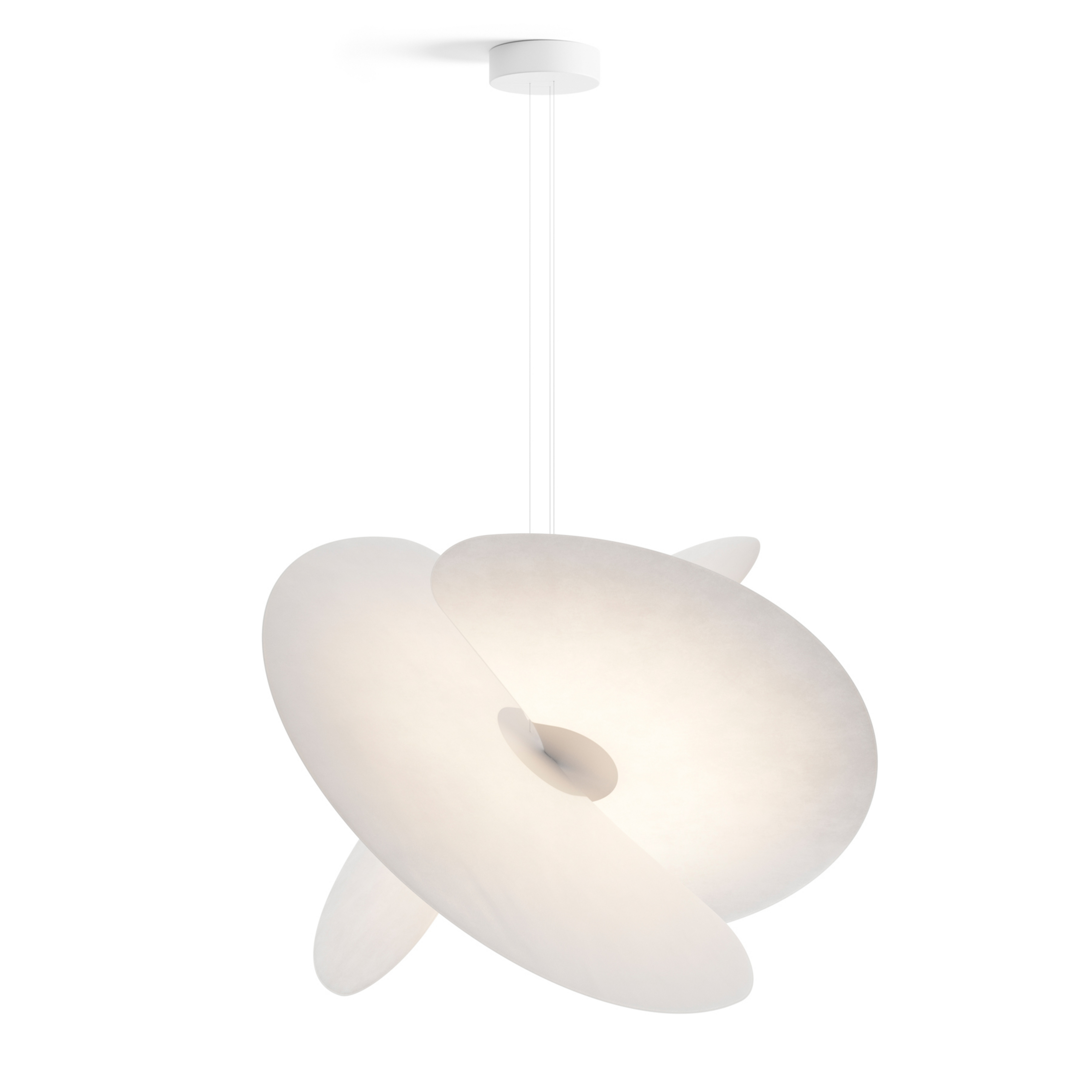 Levante LED lógó világítás fehér Ø 90 cm 54 W - Luceplan