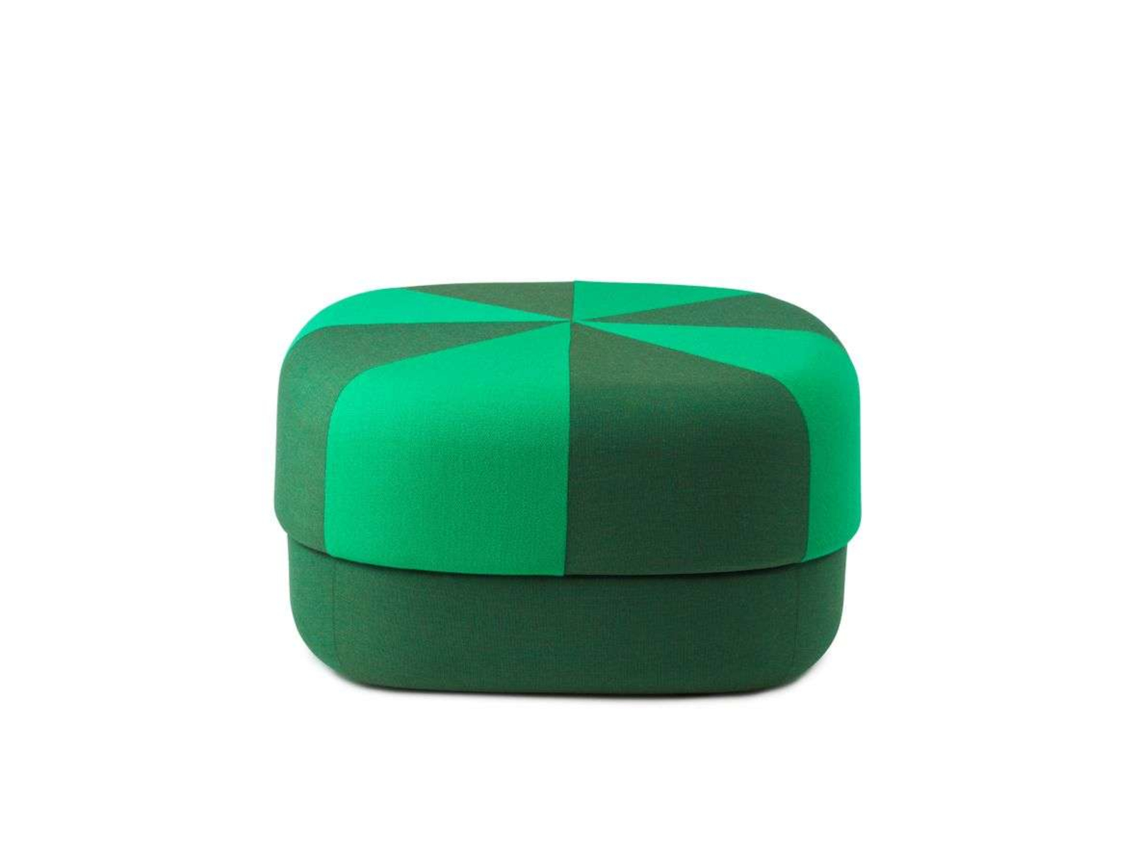 Circus Pouf Duo Large Green - Normann Copenhagen