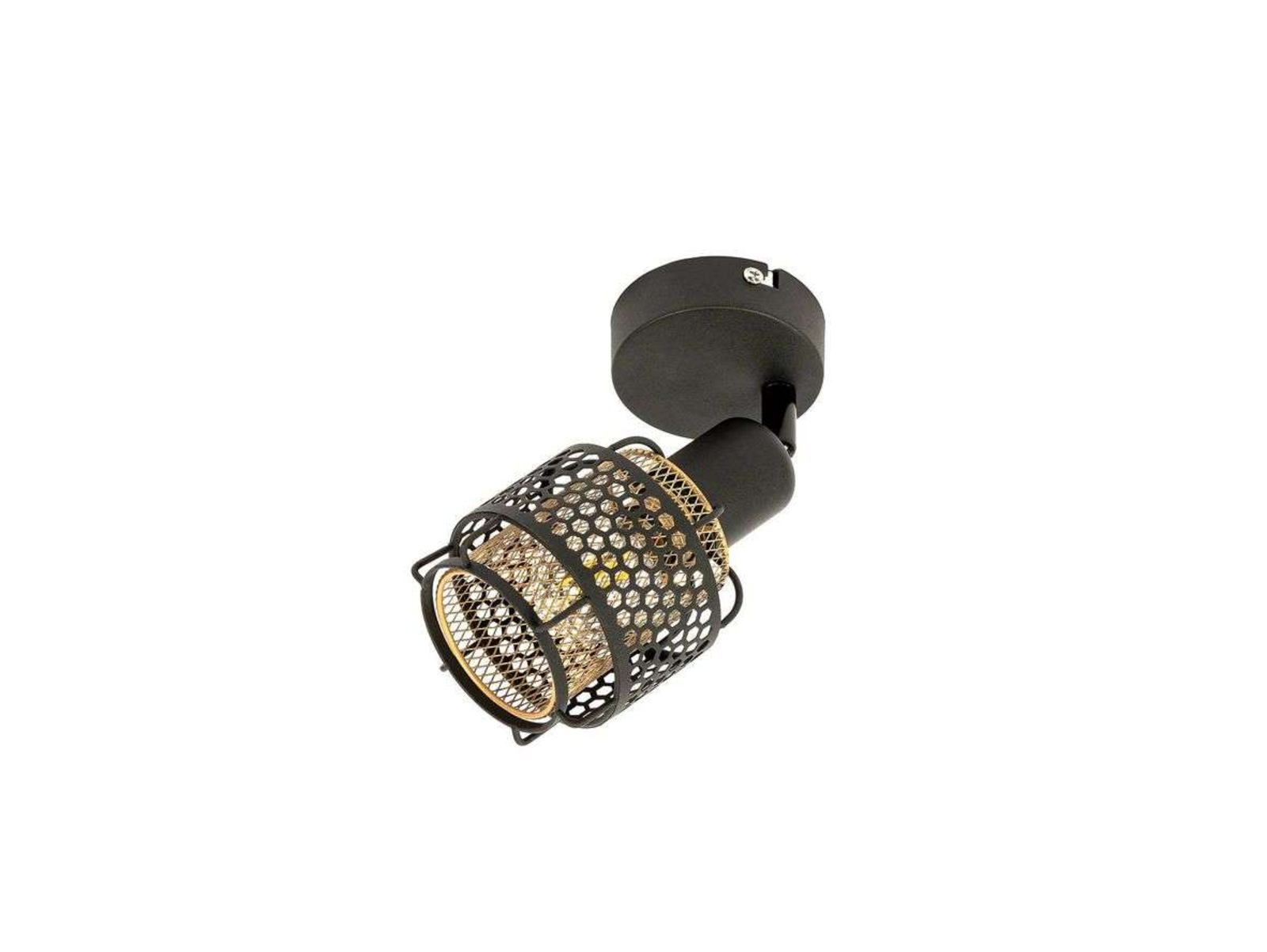 Eudoria Stropné Lampa Black/Gold - Lindby