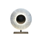 Satellite table lamp height 52 cm, silver/black