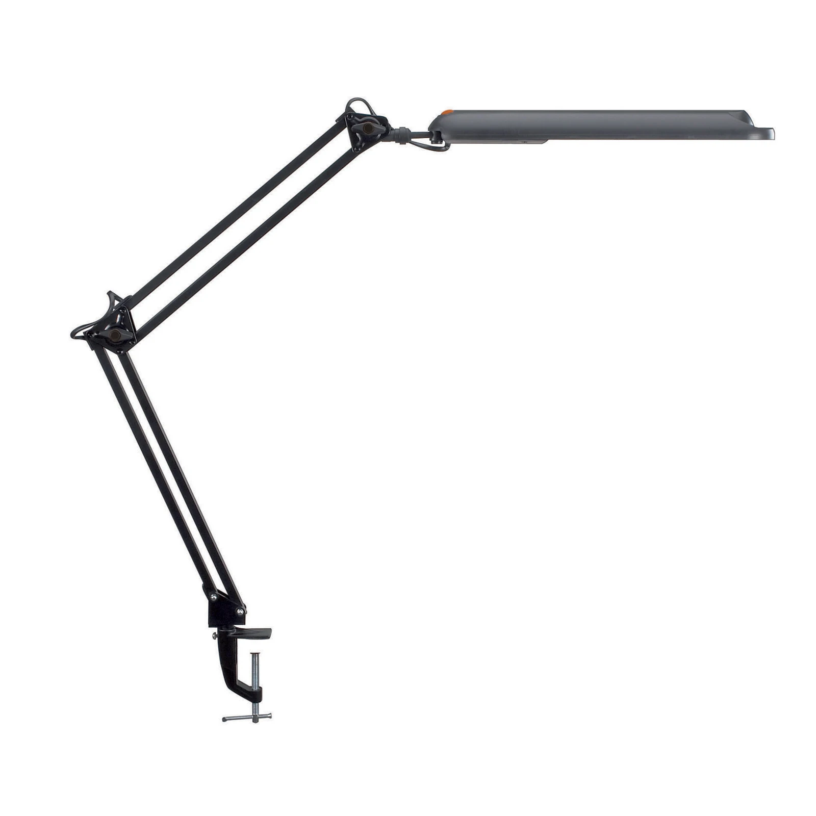 LED stolna lampa MAULatlantic, crna, visina 38 cm, stezna baza