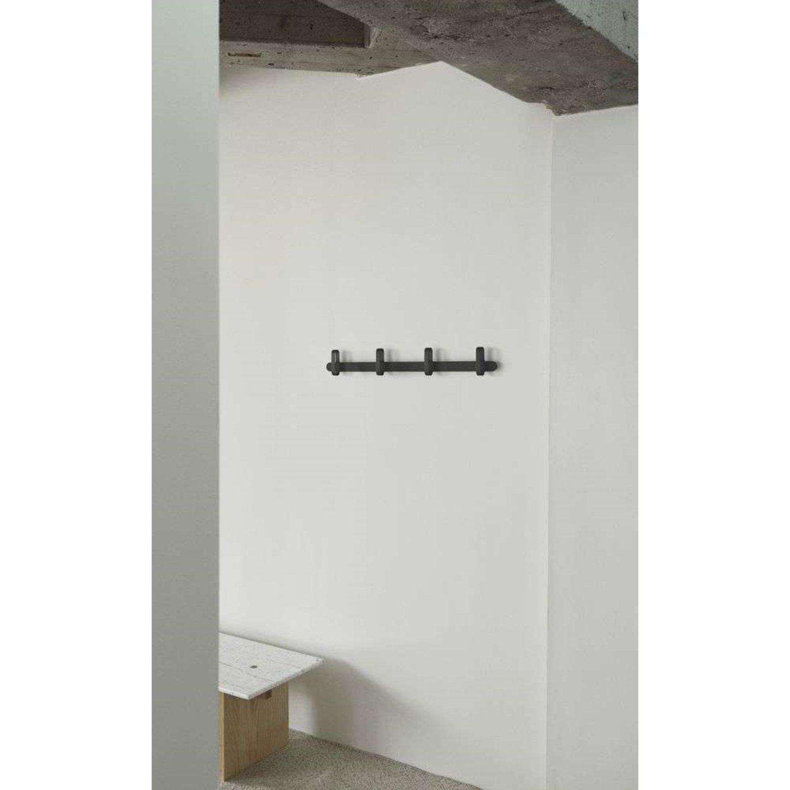 Hoop Coat Rack Black - Normann Copenhagen