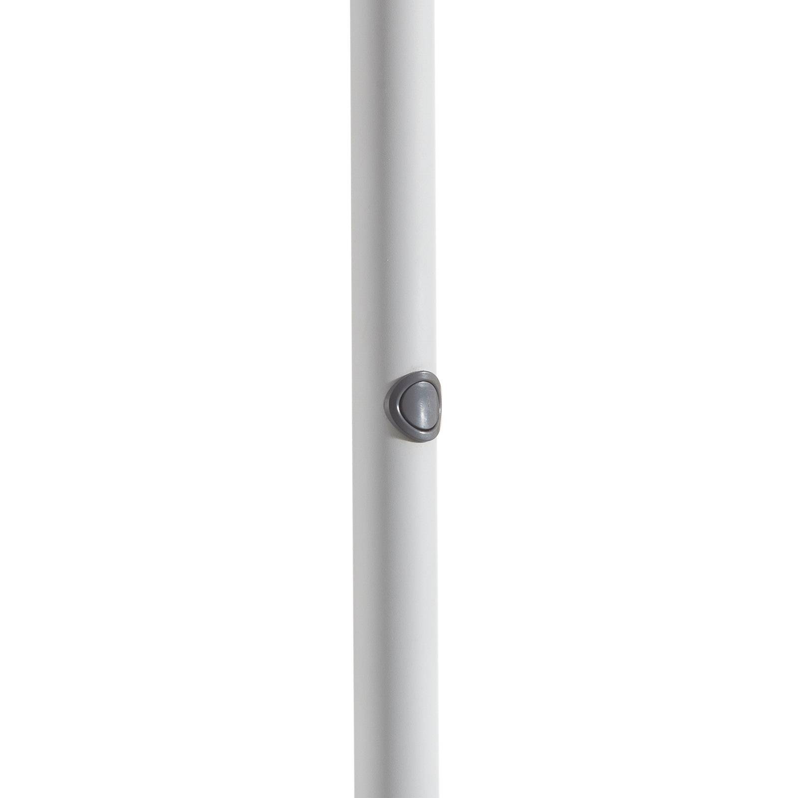 Rotaliana Dry lampa stojąca LED, biała matowa