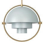 Multi-Lite Taklampa Ø36 Mässing/Sea Grey - GUBI