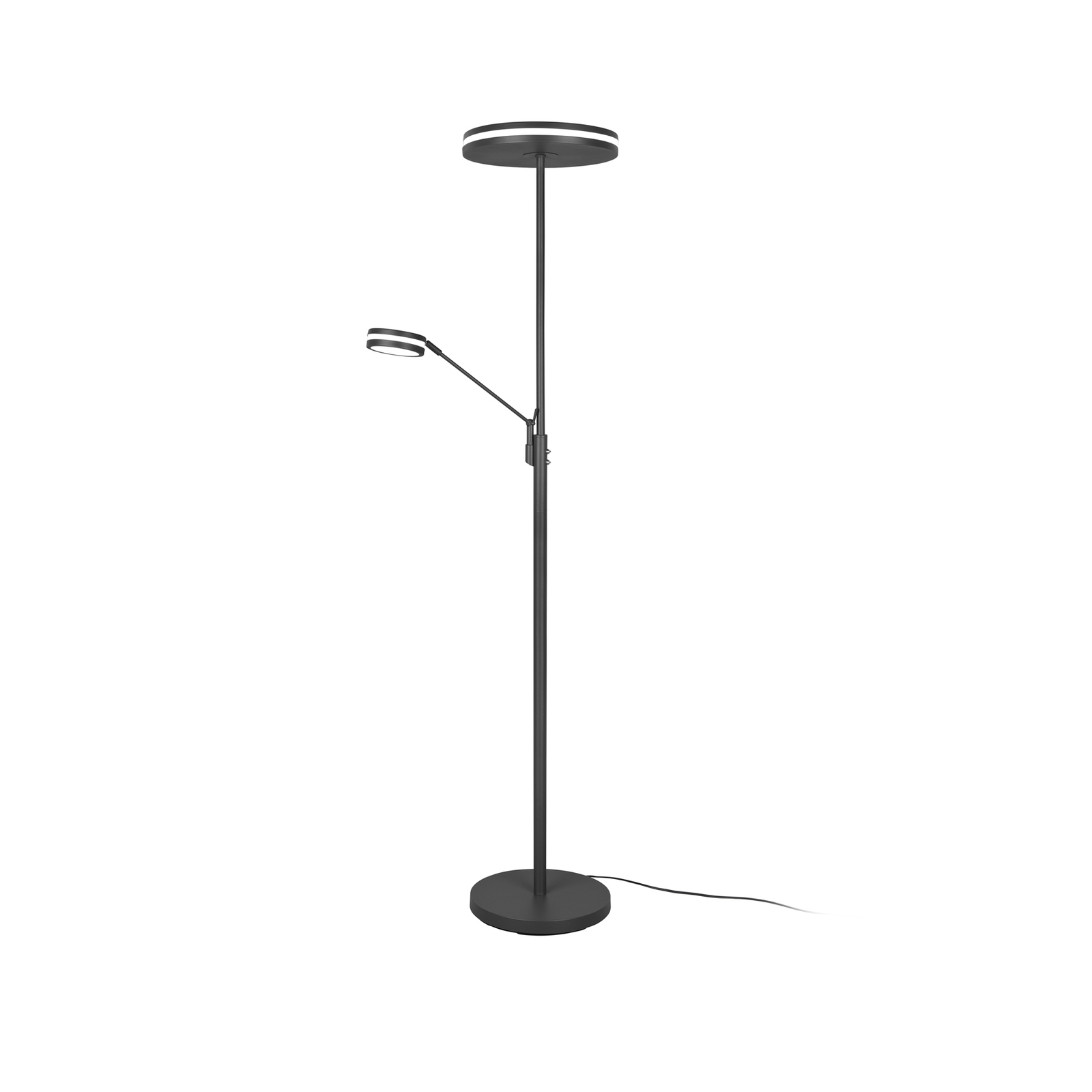 Lampadaire LED Franklin, liseuse, anthracite