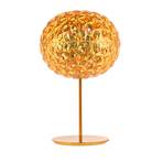 Kartell Planet LED table lamp with base, yellow