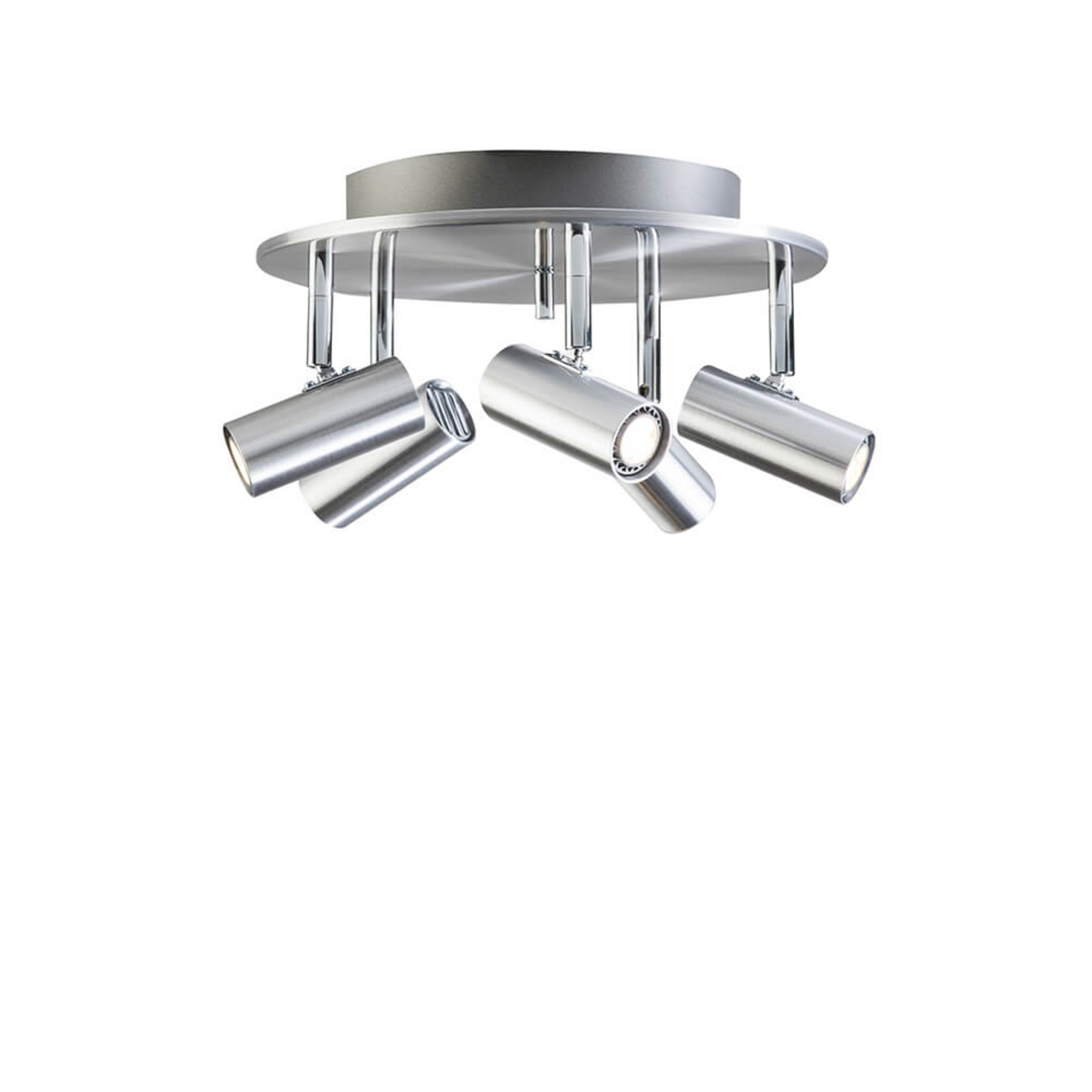 Cato 5-spot Plafondlamp Aluminium - Belid