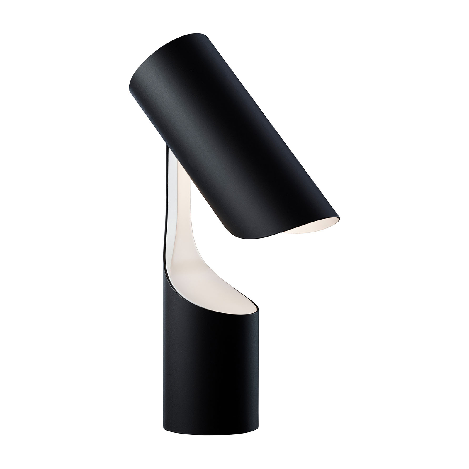 LE KLINT Mutatio galda lampa, E14, melnā/baltā krāsā