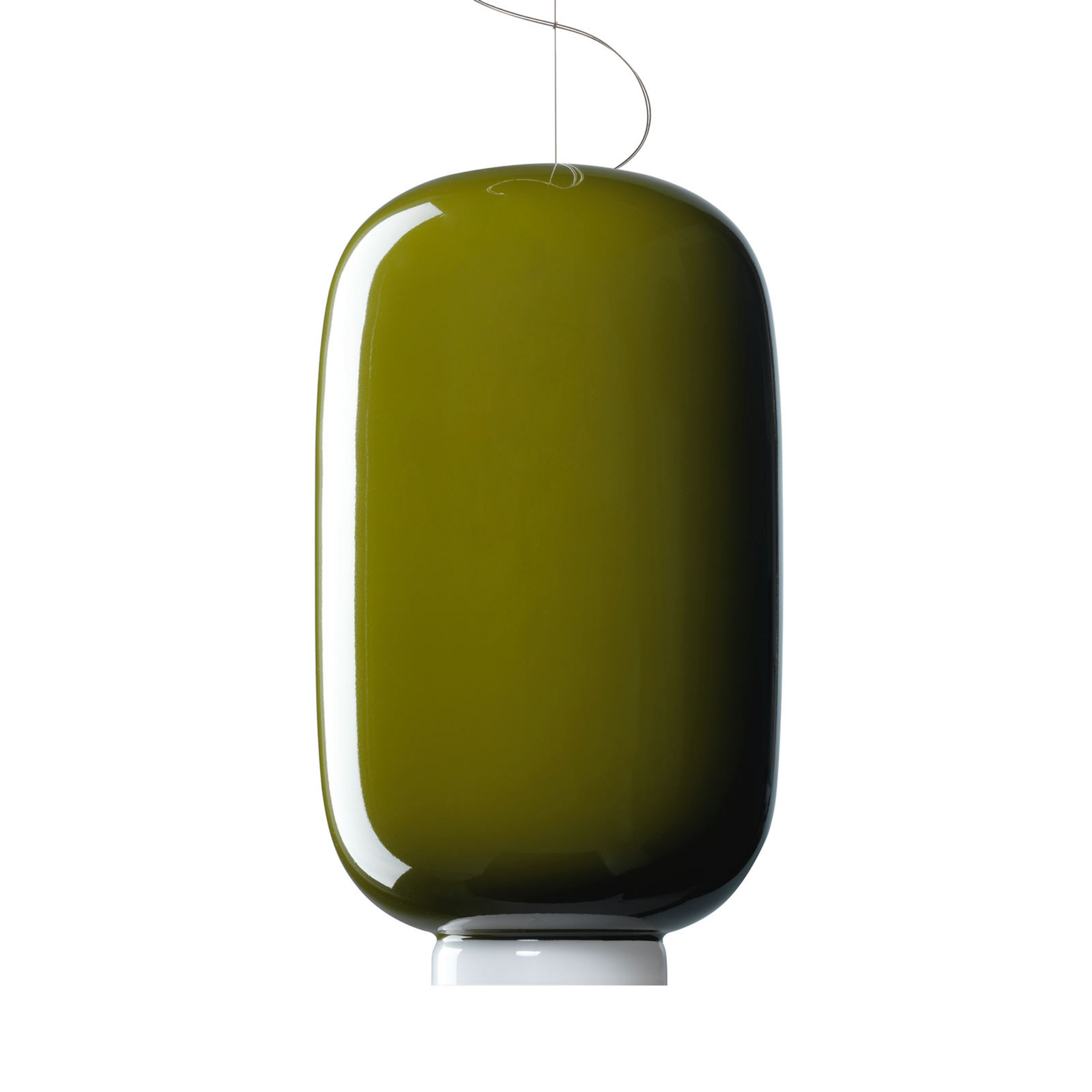 Foscarini Chouchin 2 lampa wisząca LED, zielona