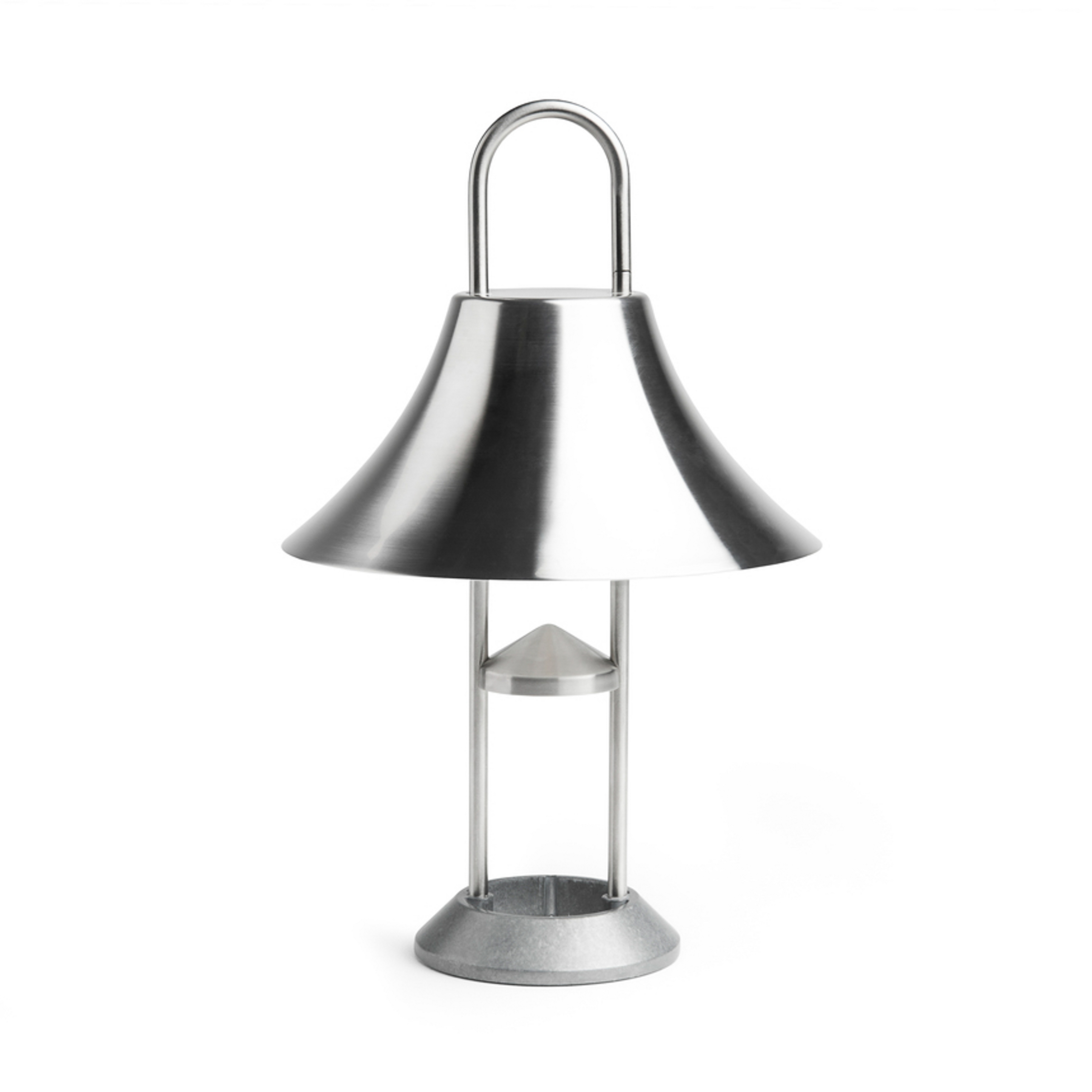 LED-lommelygte med karabinhage, stål, 31 cm, IP44 – HAY