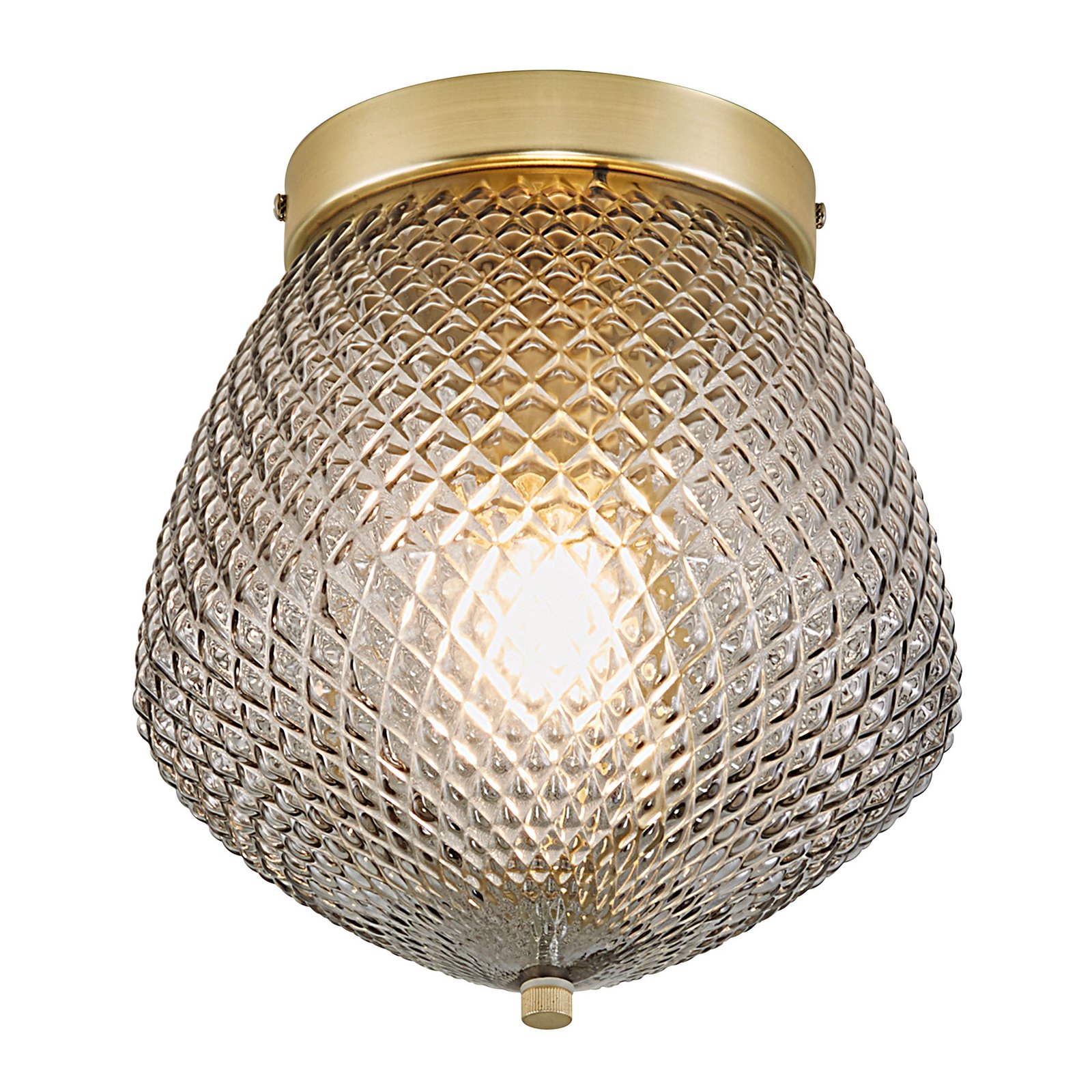 Lampa sufitowa Orbiform ze szkła