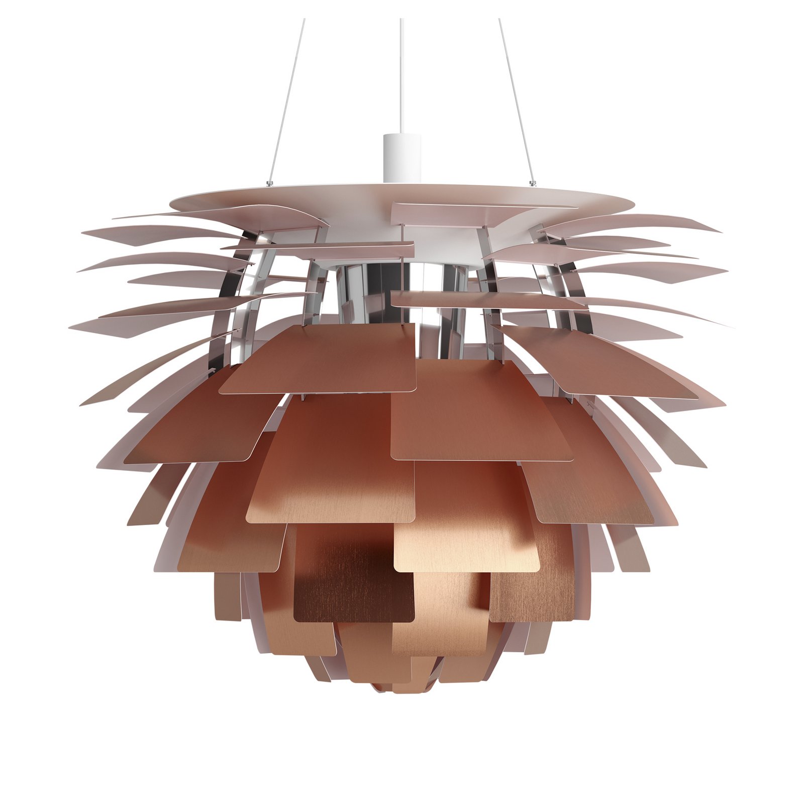 PH Artichoke Hängelampe Ø84cm kupfer 2700K- Louis Poulsen