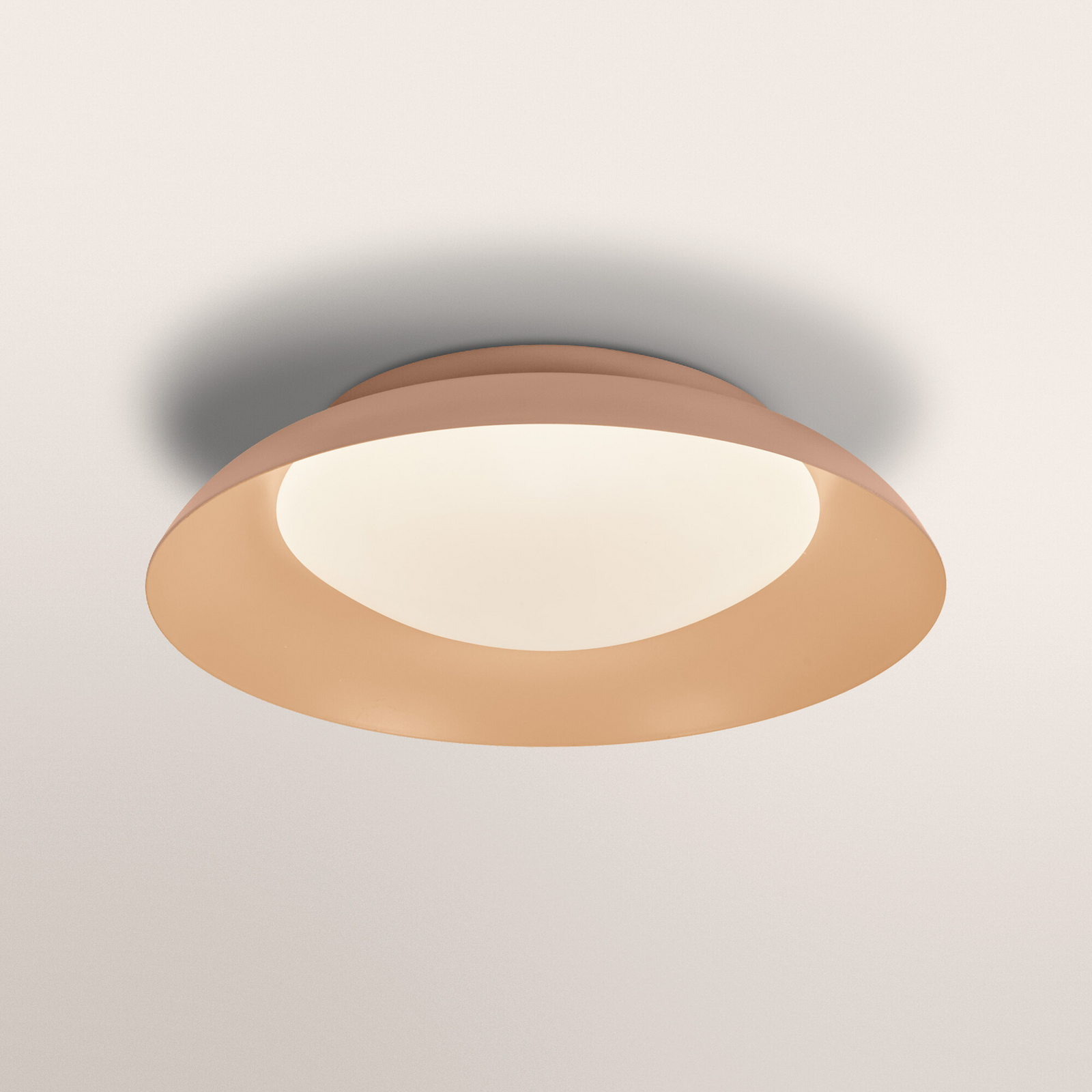 Φωτιστικό οροφής LED ORBIS PLATE της OSRAM, ροζ, Ø 31 cm, clickdim Φωτιστικό οροφής LED ORBIS PLATE της OSRAM, ροζ, Ø 31 cm, clickdim