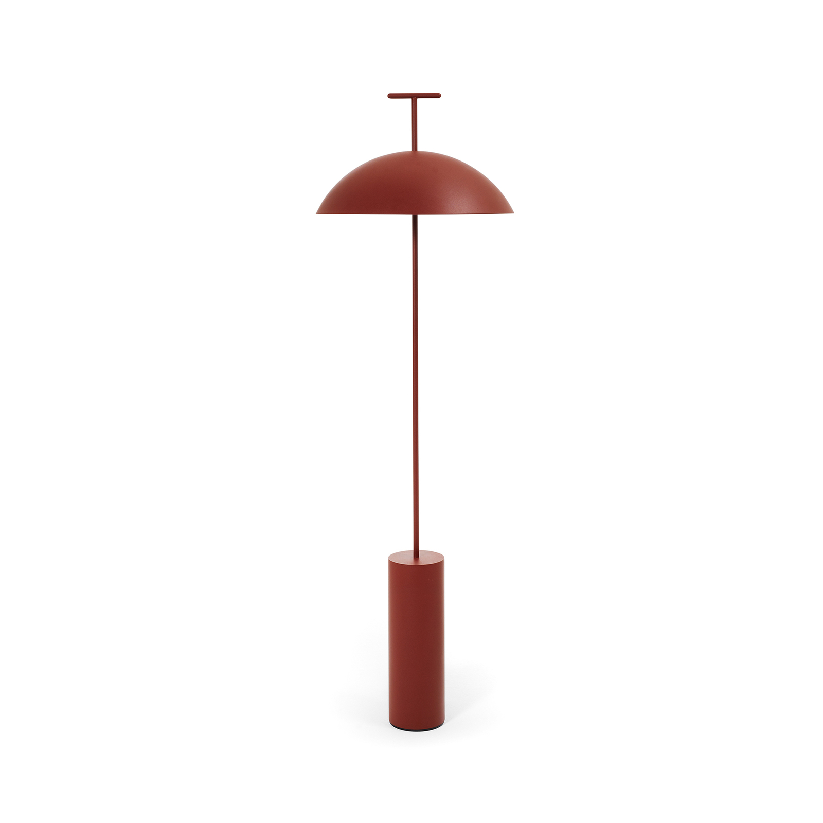 Kartell Geen-A lampa stojąca LED, ceglany czerwony