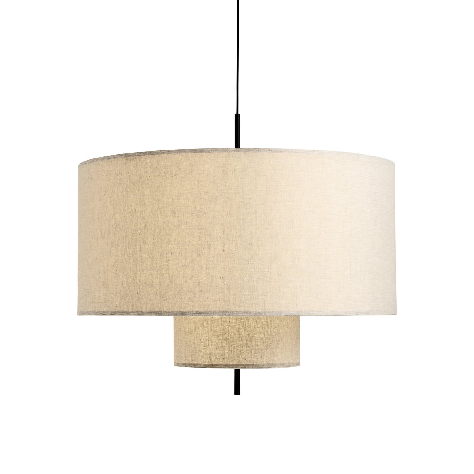 Margin Taklampa Beige Canvas Ø50 - New Works