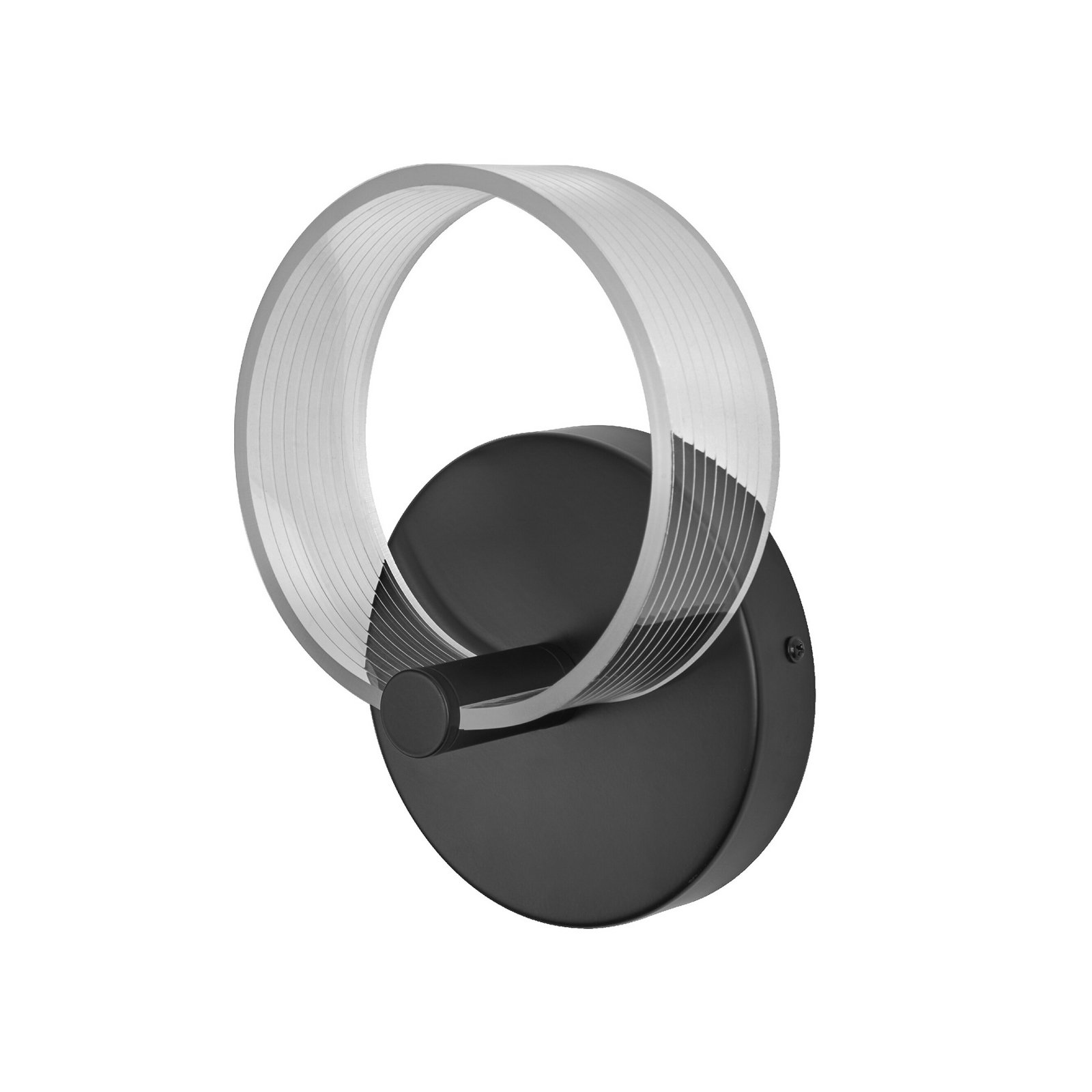 OSRAM LED-wandlamp Decor Circle, CCT, zwart