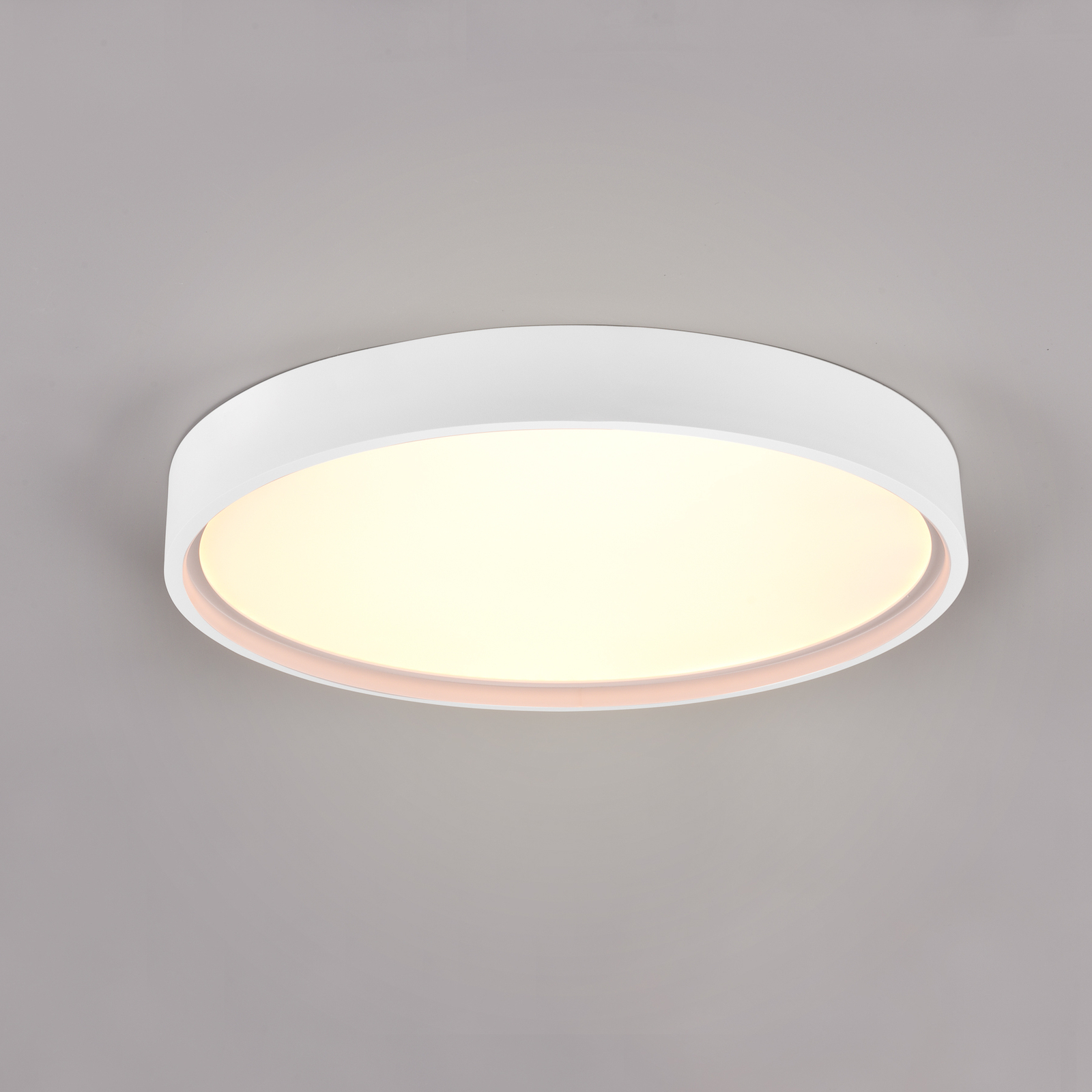 Doha LED ceiling light, CCT, matt white