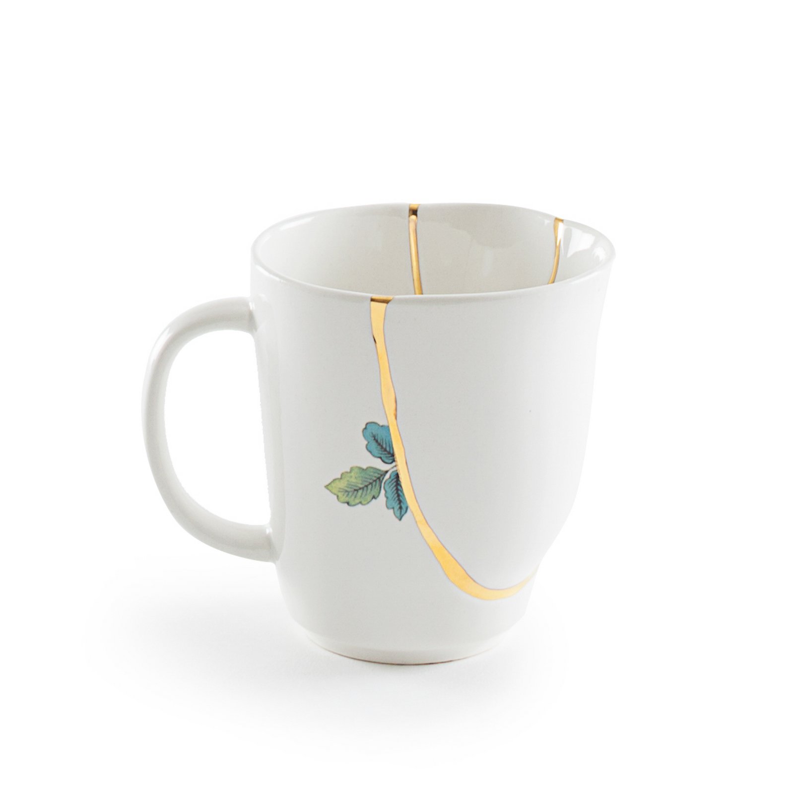 Kintsugi N'1 Mug In Porcelain - Seletti Kintsugi N'1 Mug In Porcelain - Seletti