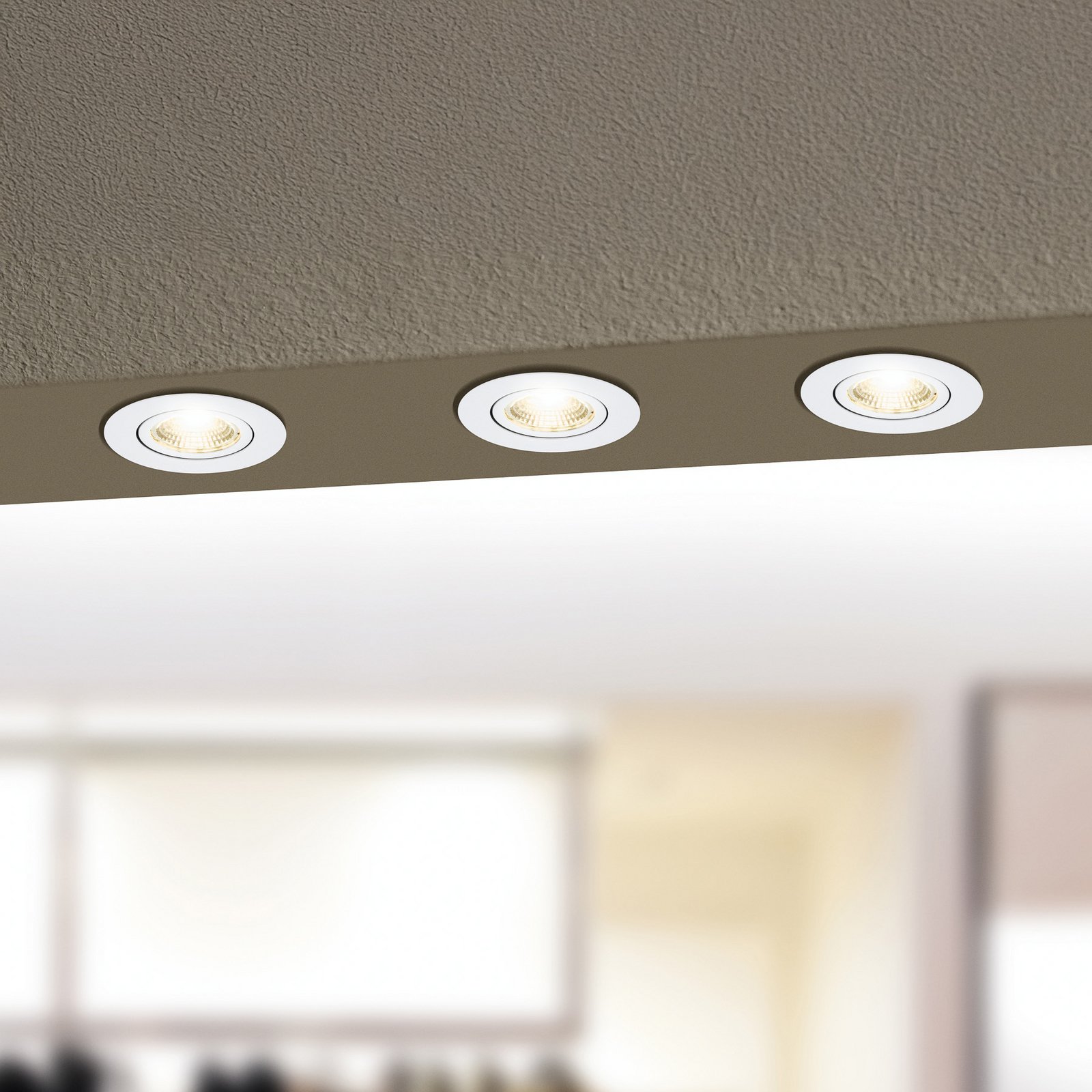 EGLO connect Saliceto-Z LED χωνευτό φωτιστικό, λευκό