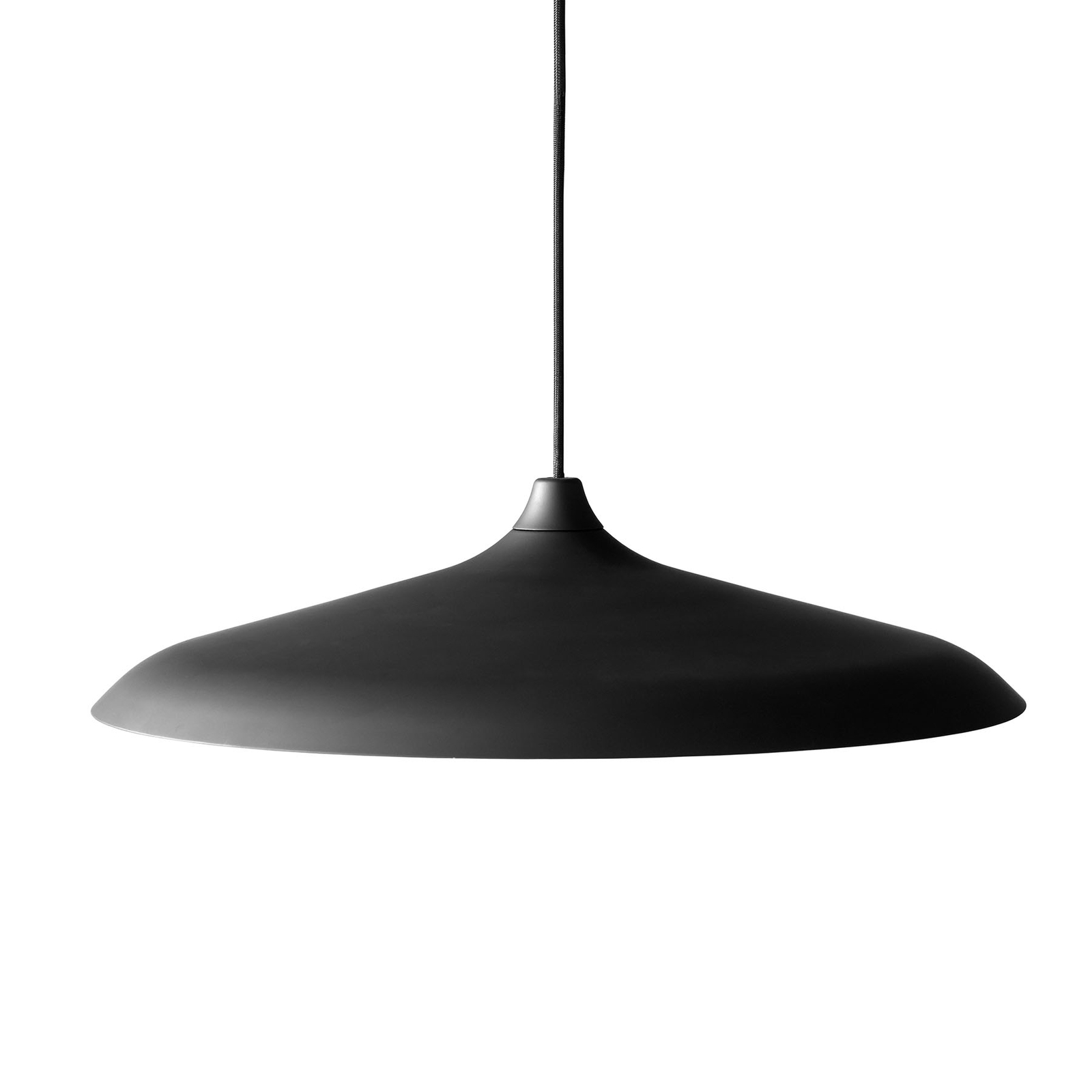 Audo Circular Lamp suspension LED, noire