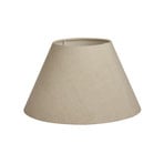 Pantalla de lámpara Basic Wide, beige, Ø 25 cm - Watt & Veke