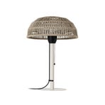 Calenza varmestråler, beige, høyde 70 cm, 1 500 W, aluminium – Lucande