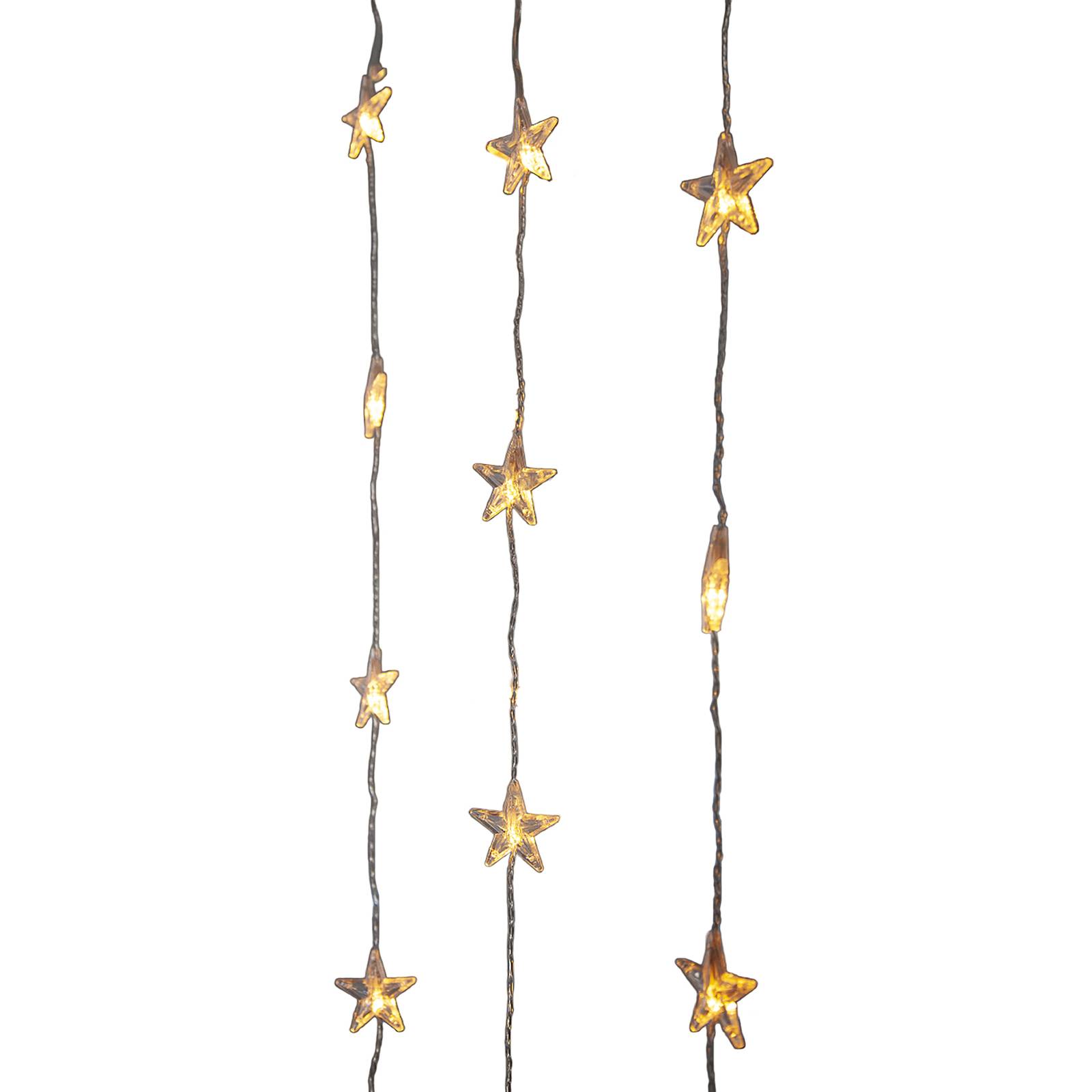 LED-Lichtervorhang Star Curtain, 30-flammig
