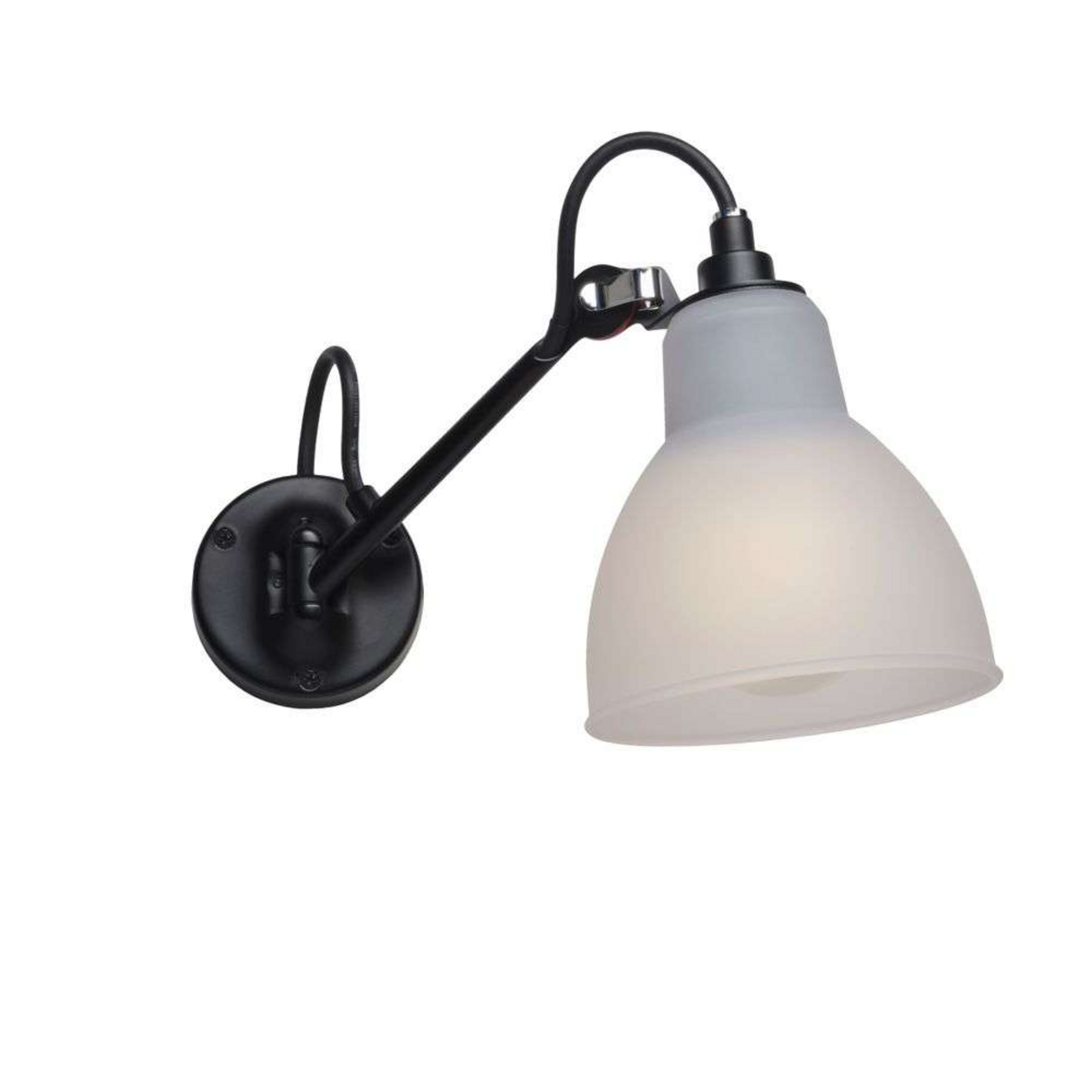 104 Bathroom Wandleuchte Schwarz/Polycarbonat - Lampe Gras