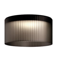 kdln LED mennyezeti világítás Giass, szürke, Ø 50 cm