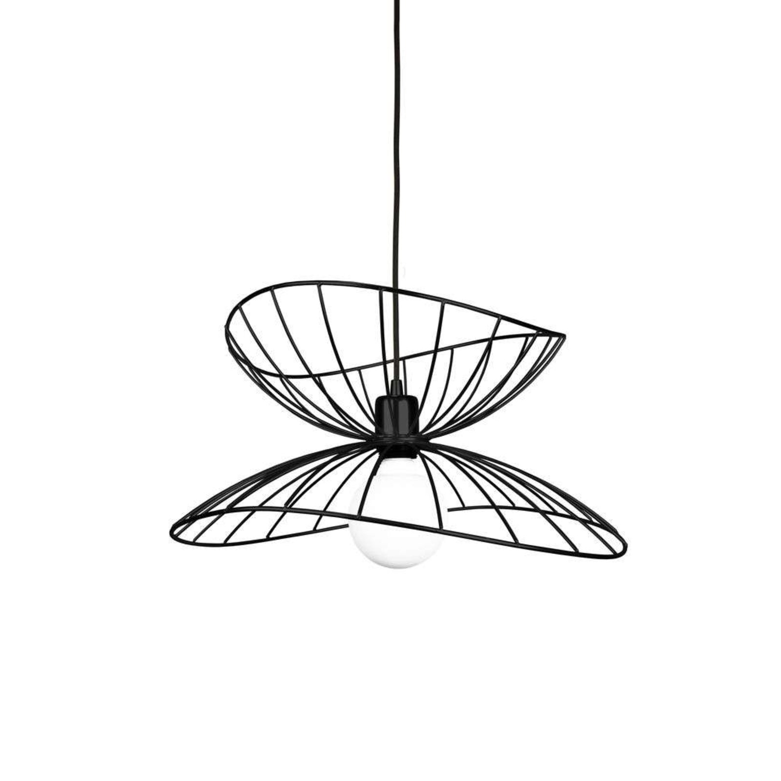 Ray 45 Lustră Pendul Black - Globen Lighting