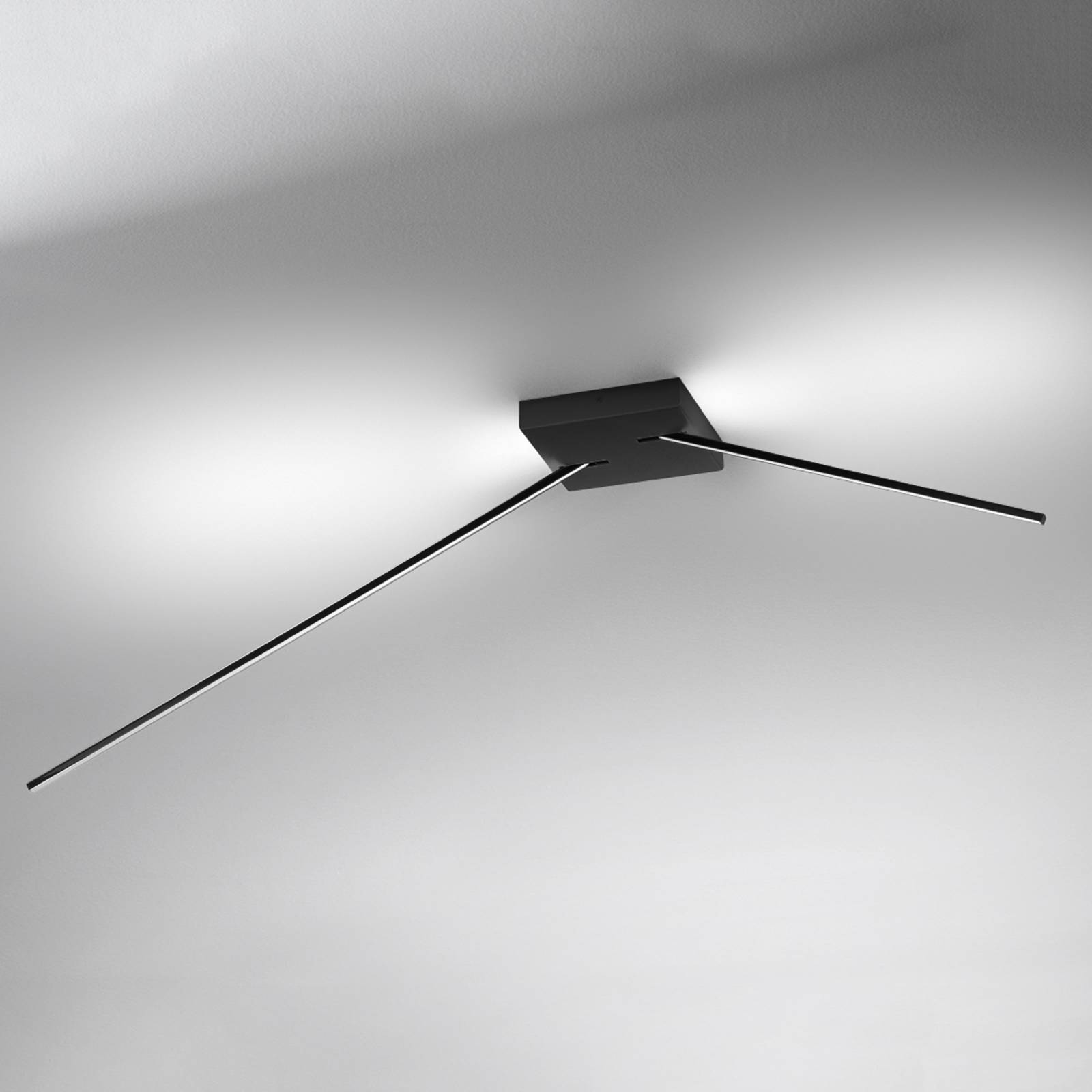 ICONE Spillo – Taklampa m. LED 2-arm svart