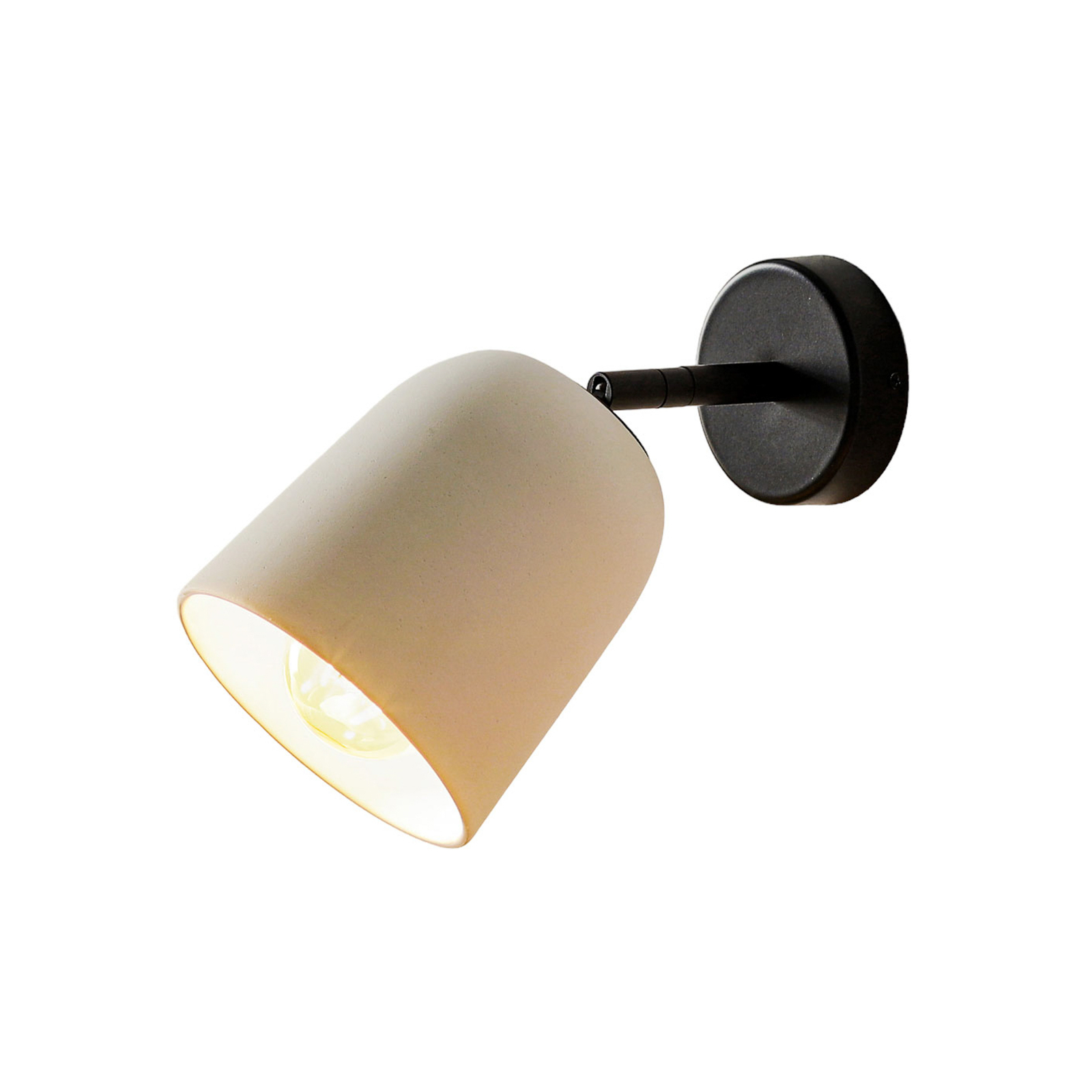 Casablanca Clavio variabele keramiek-wandlamp