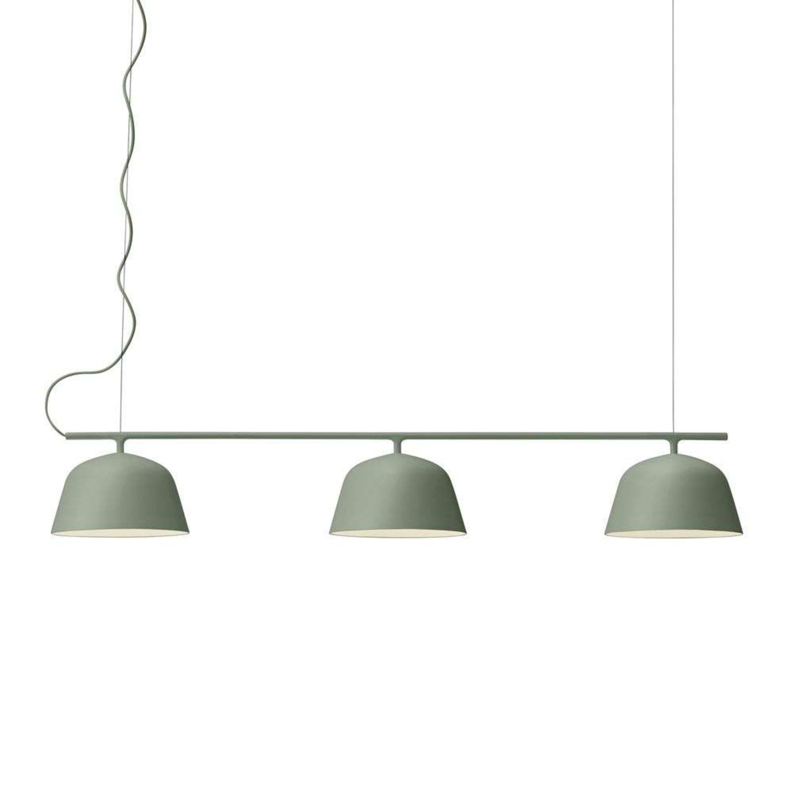 Ambit Rail Závěsná Lampa Dusty Green - Muuto