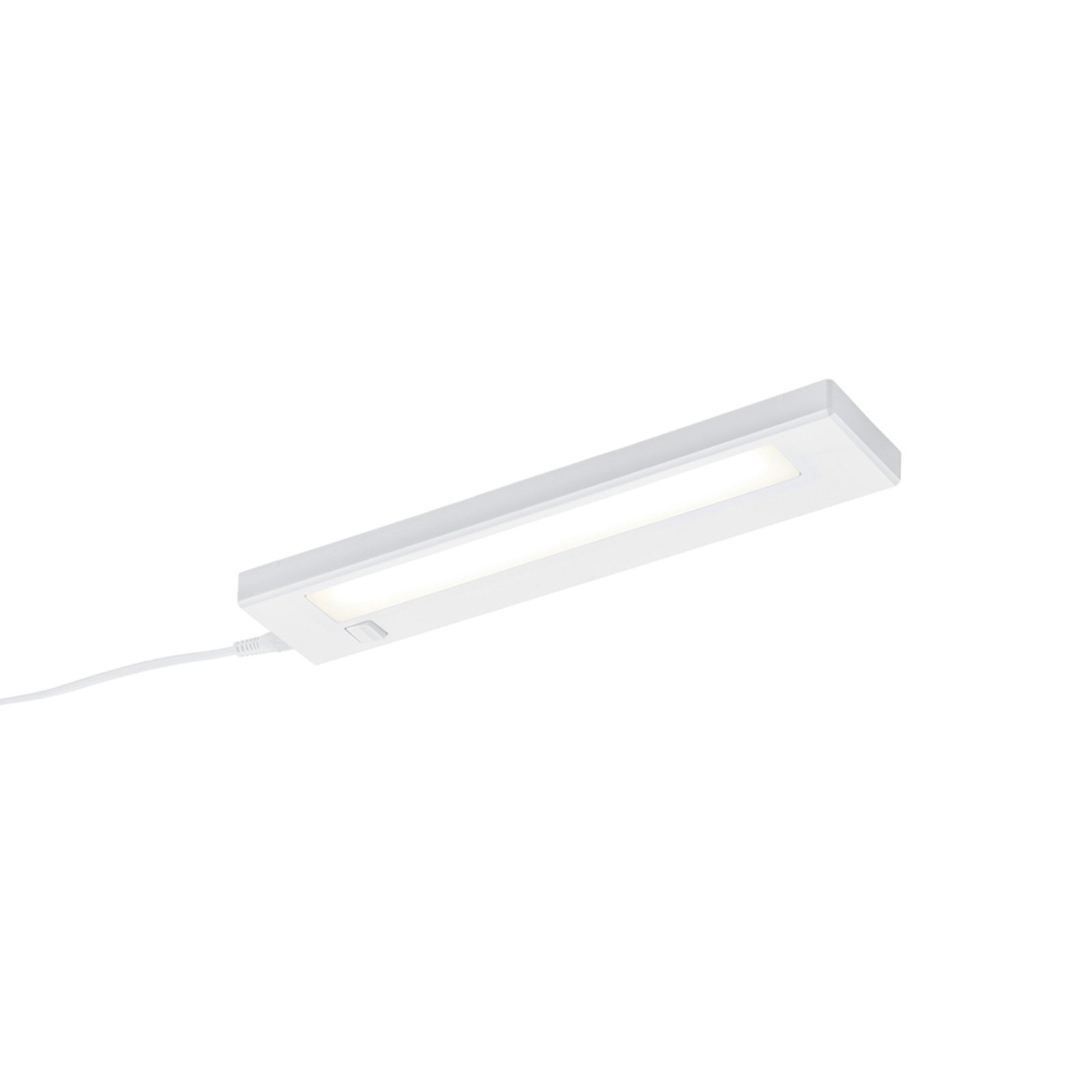 Podhľadové LED svietidlo Alino, biele, dĺžka 34 cm