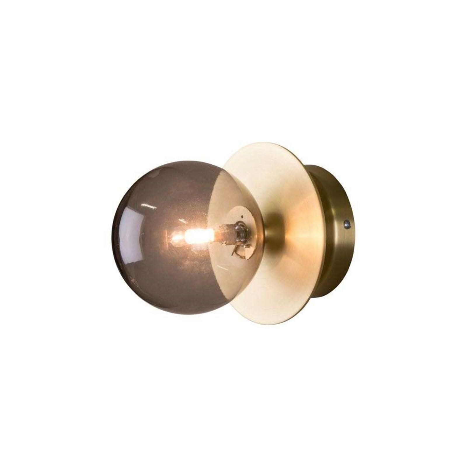 Art Deco Wall/Ceiling Lamp IP44 Smoke - Globen Lighting