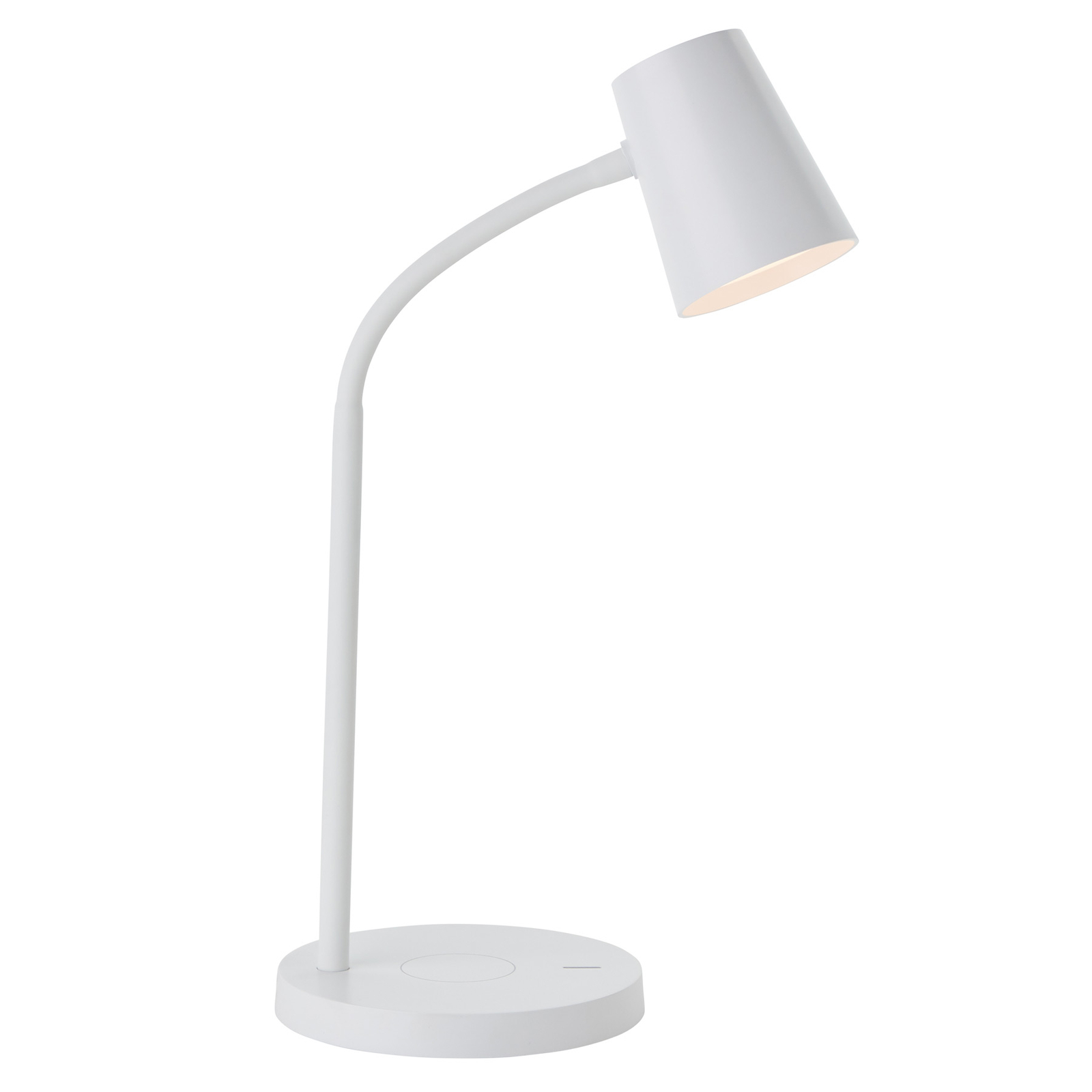 LED lampa na psací stůl Illa, bílá
