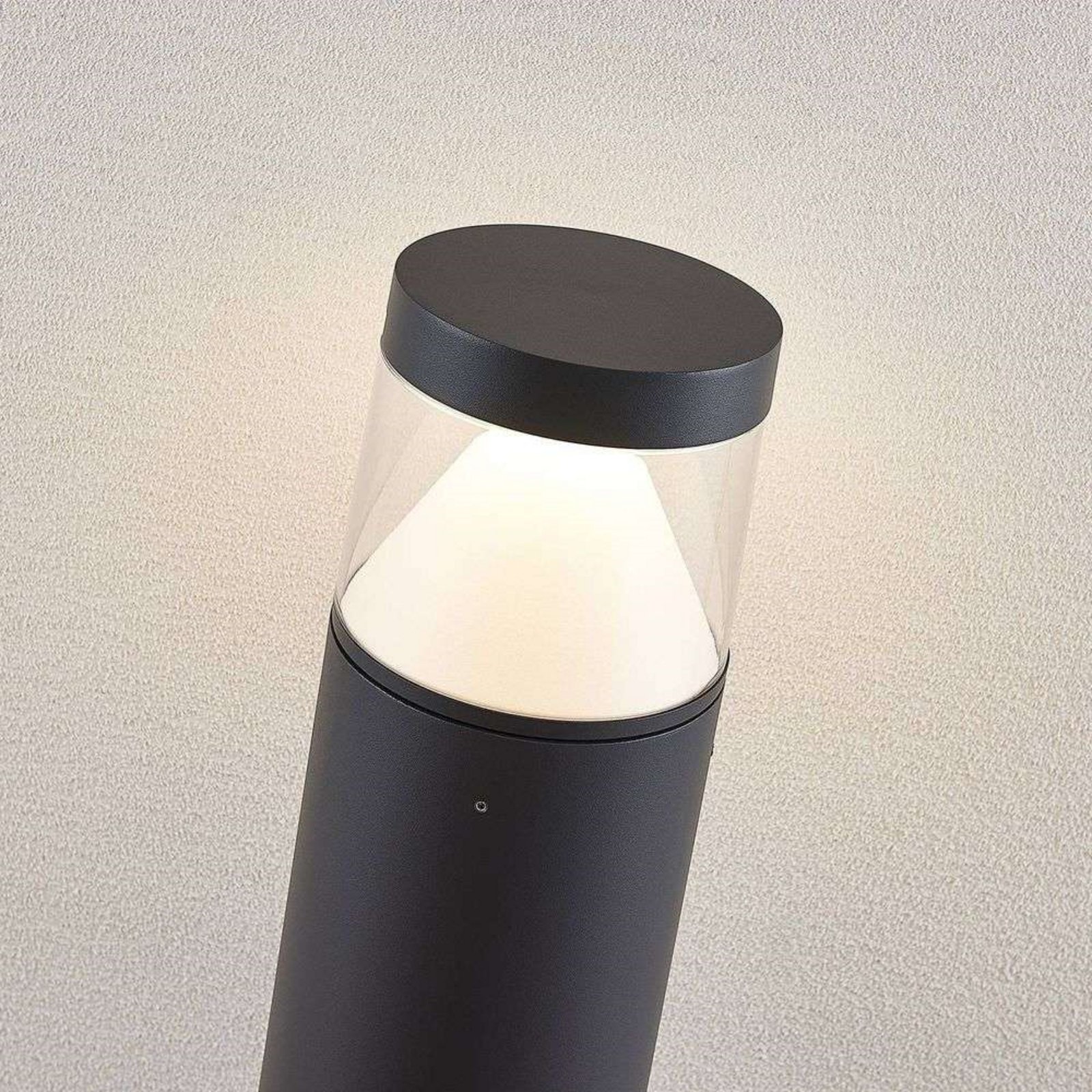 Darja Outdoor Garden Lamp Dark Grey/White - Lucande