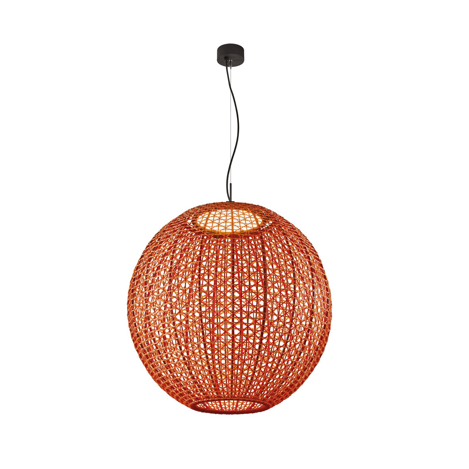 Bover Nans Sphere S/80 LED-Außenhängeleuchte rot